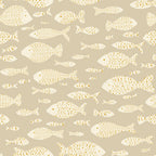 Eijffinger behang Explore 323000 fishes beige