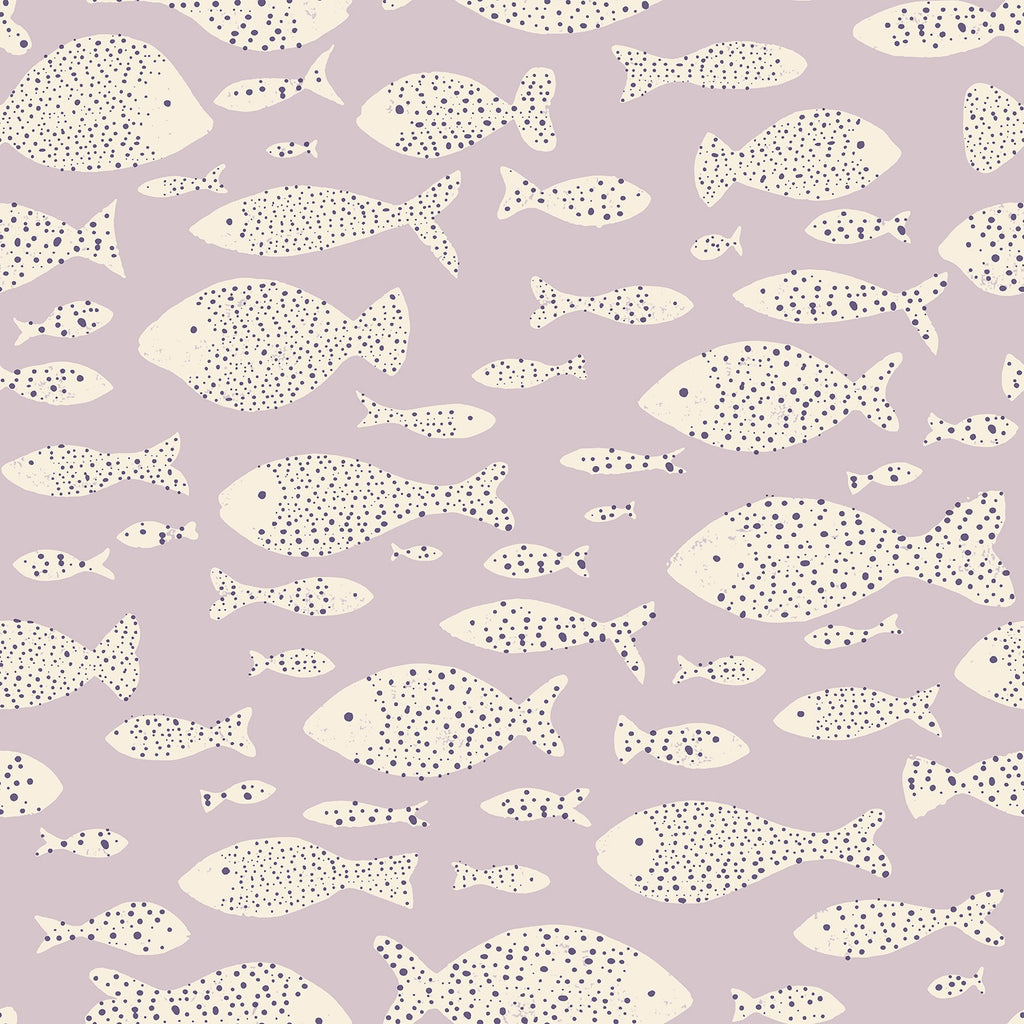 Eijffinger behang Explore 323002 fishes lilac