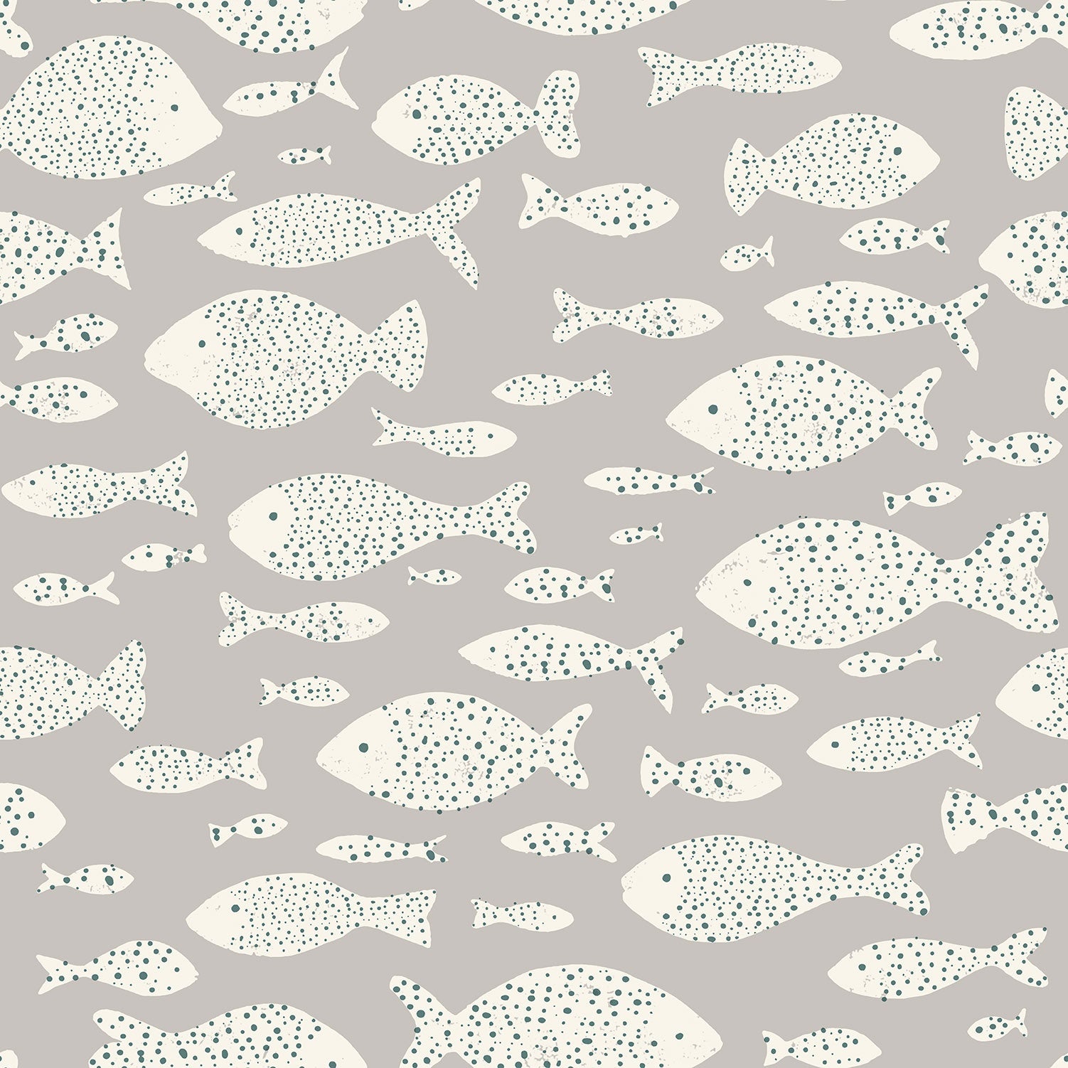 Eijffinger behang Explore 323003 fishes grey