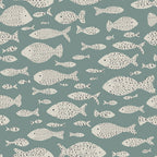 Eijffinger behang Explore 323005 fishes sea green