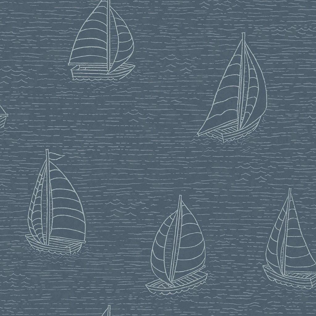 Eijffinger behang Explore 323014 boats indigo