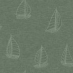 Eijffinger behang Explore 323015 boats dark green