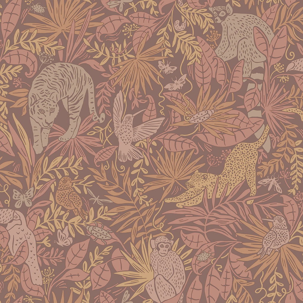 Eijffinger behang Explore 323023 jungle terra brown
