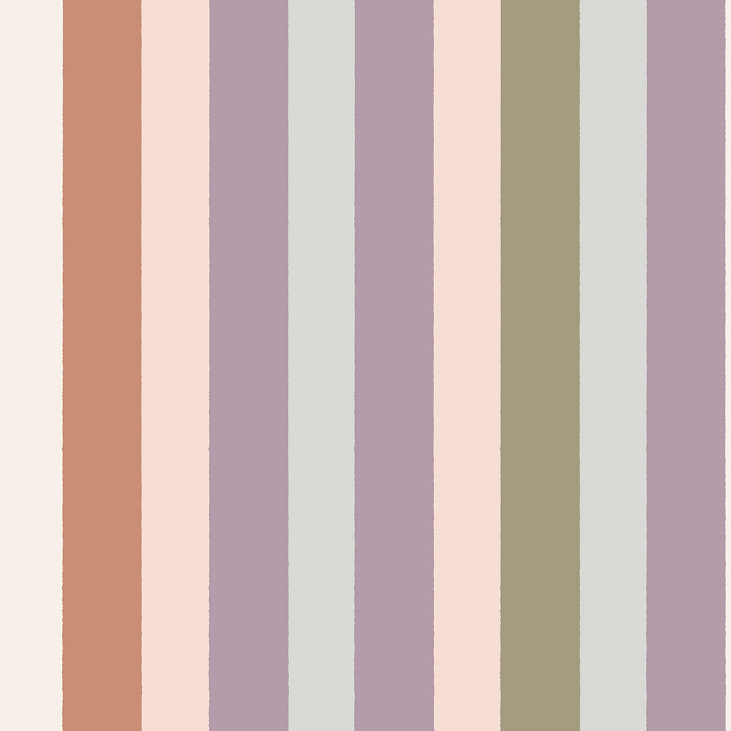 Eijffinger behang Explore 323051 multi colour stripe lavender