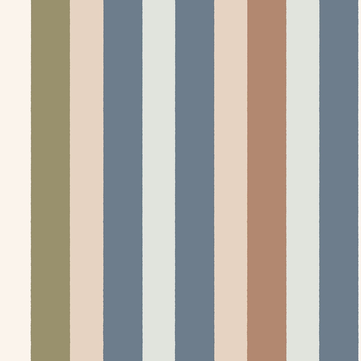 Eijffinger behang Explore 323053 multi colour stripe indigo