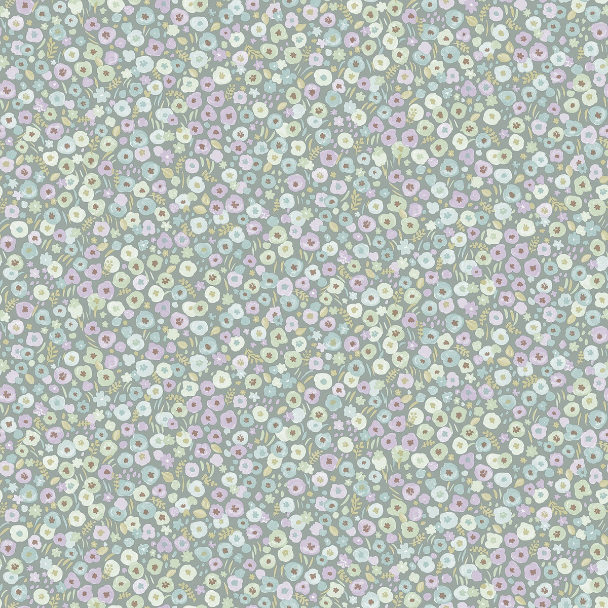Eijffinger behang Explore 323064 pomponnetje soft teal