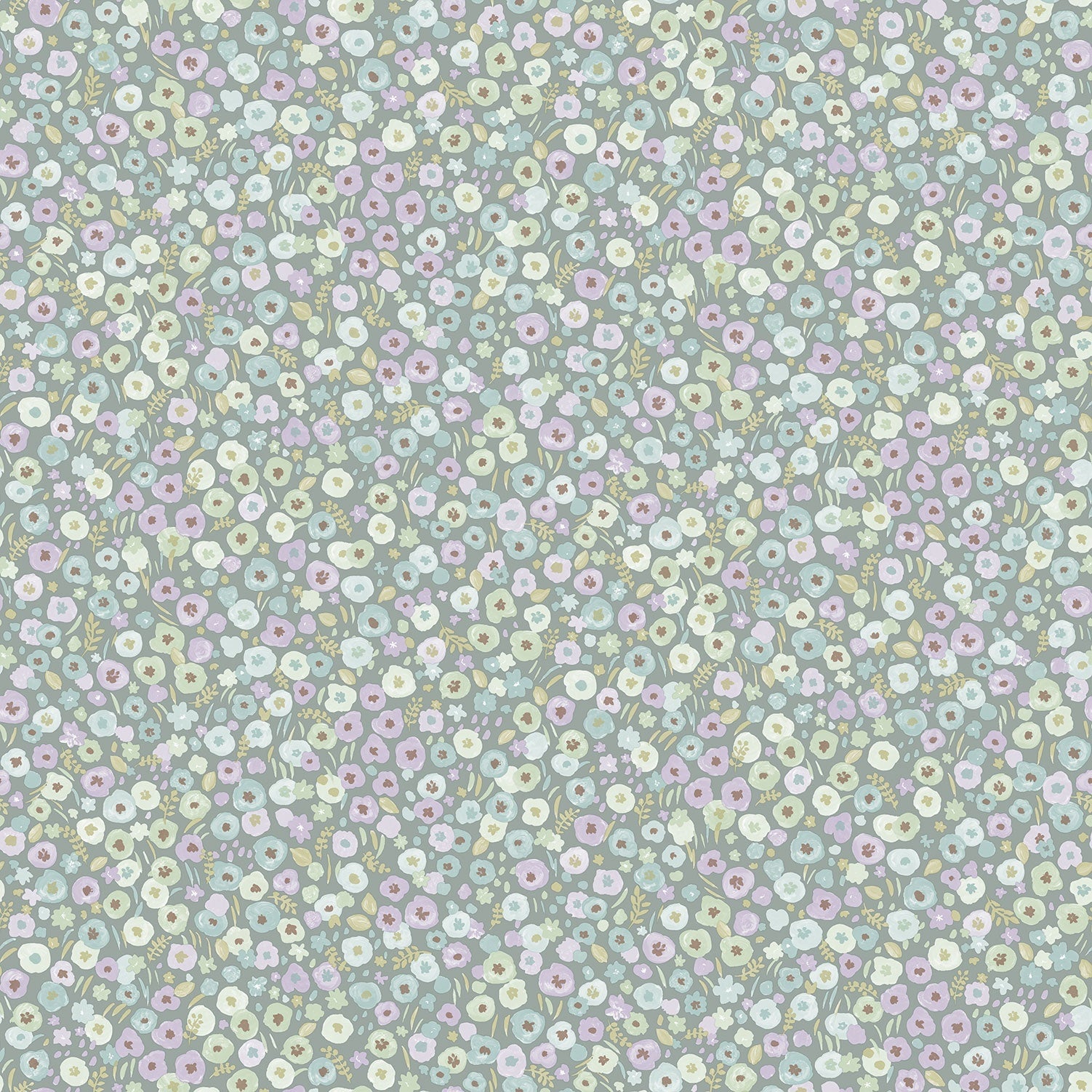 Eijffinger behang Explore 323064 pomponnetje soft teal