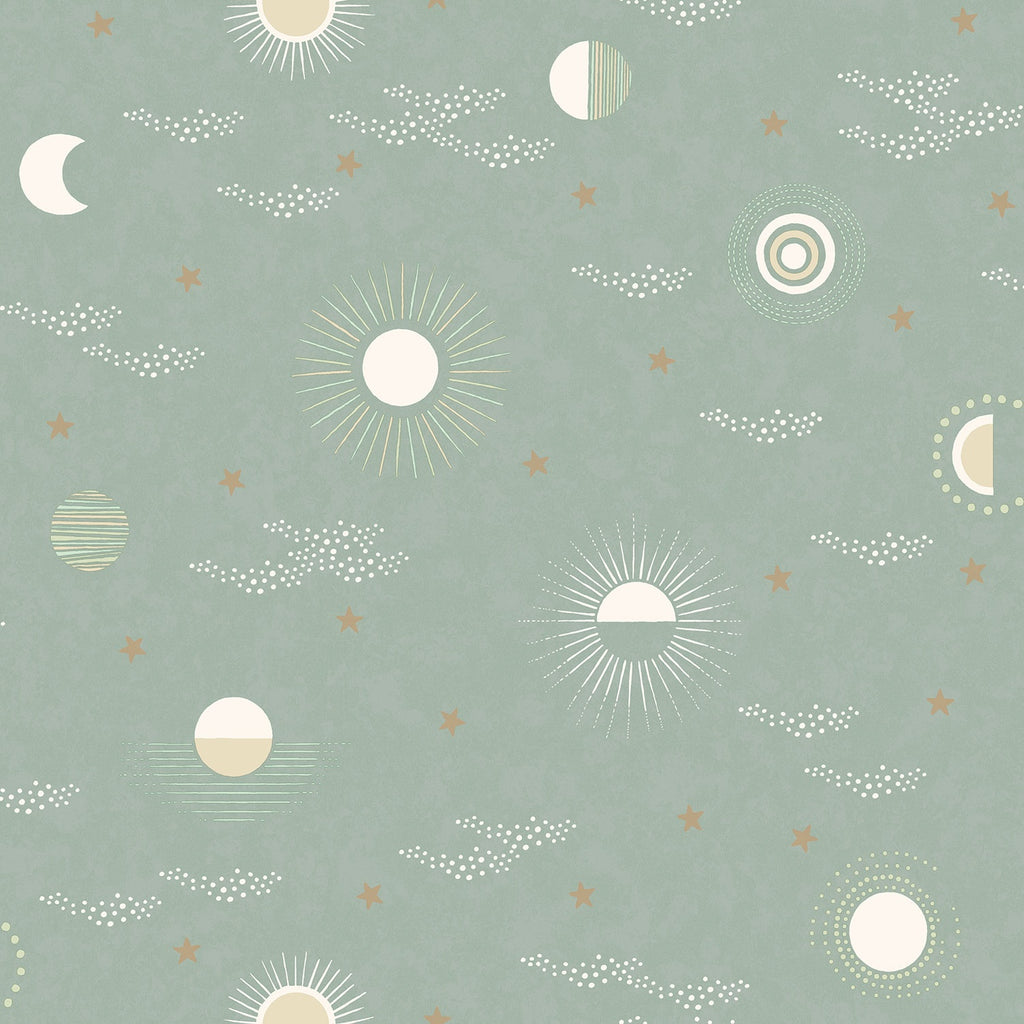 Eijffinger behang Explore 323083 celestial celadon