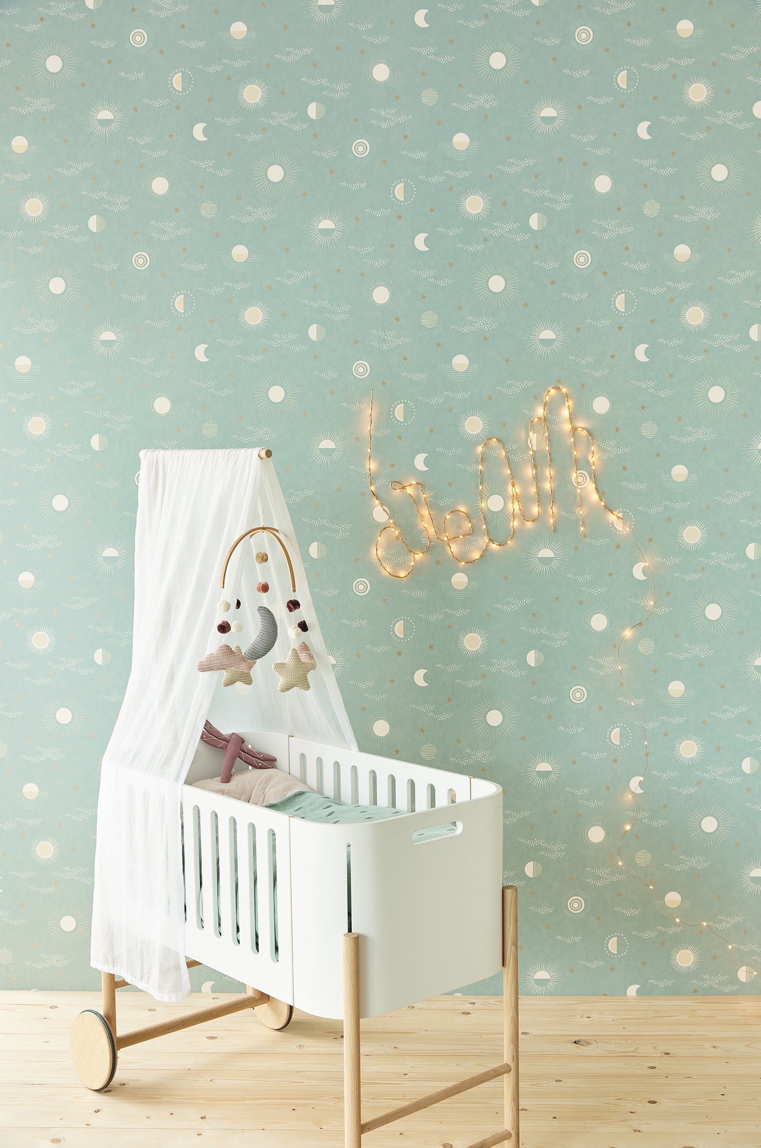 Eijffinger behang Explore 323083 in interieur