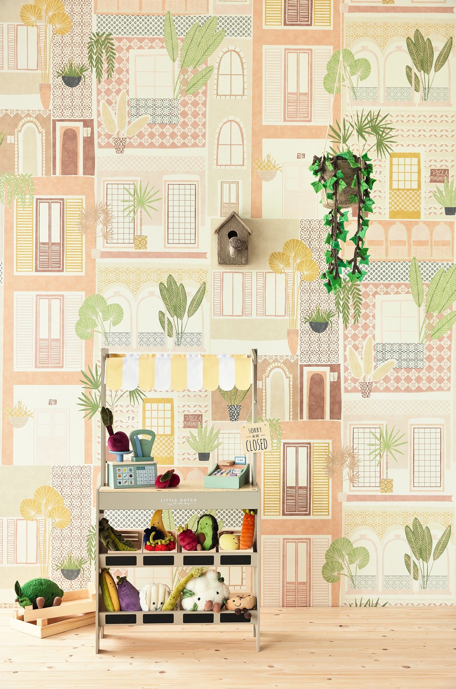 Eijffinger behang Explore 323106 in interieur
