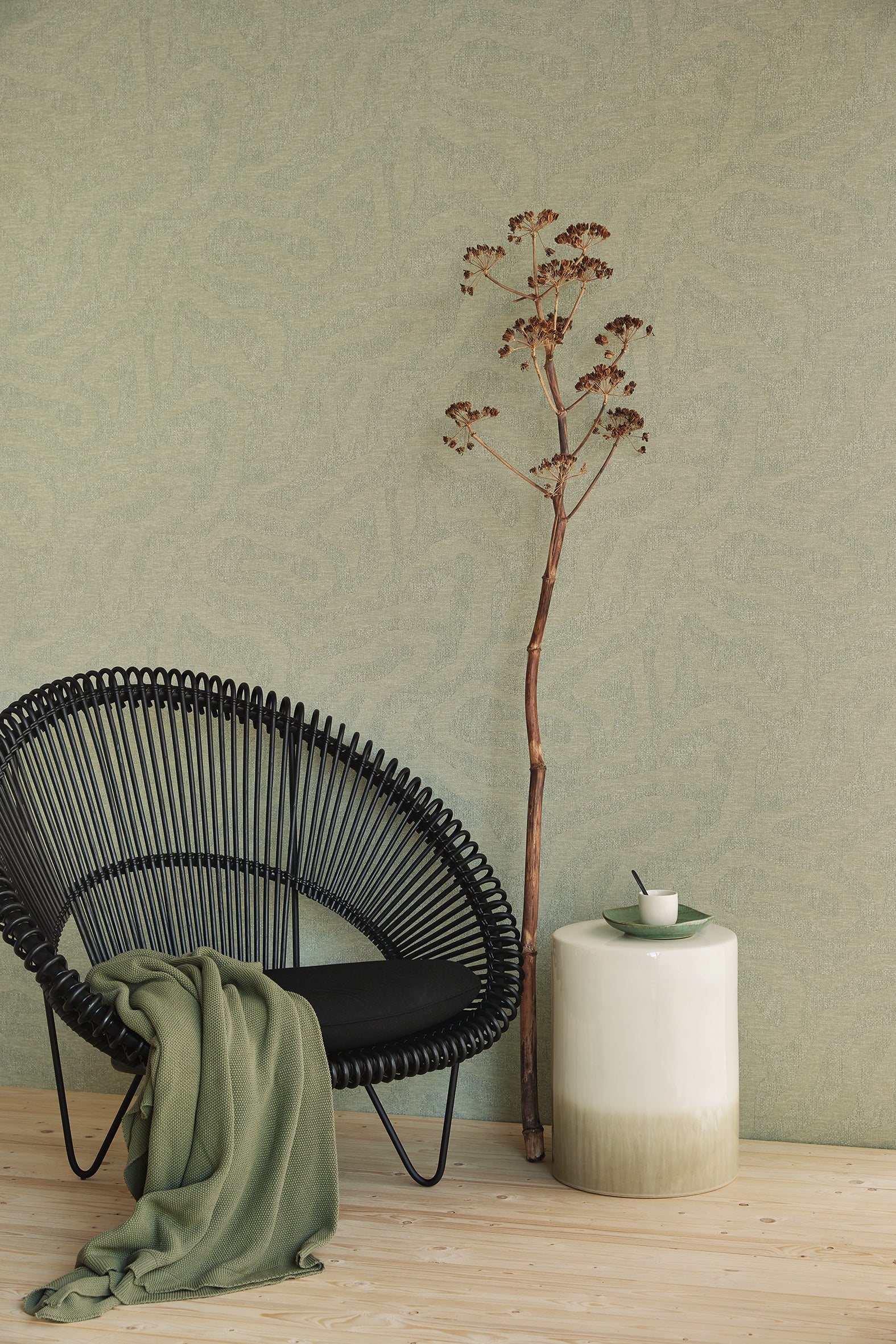 Eijffinger behang Embrace 324006 in interieur