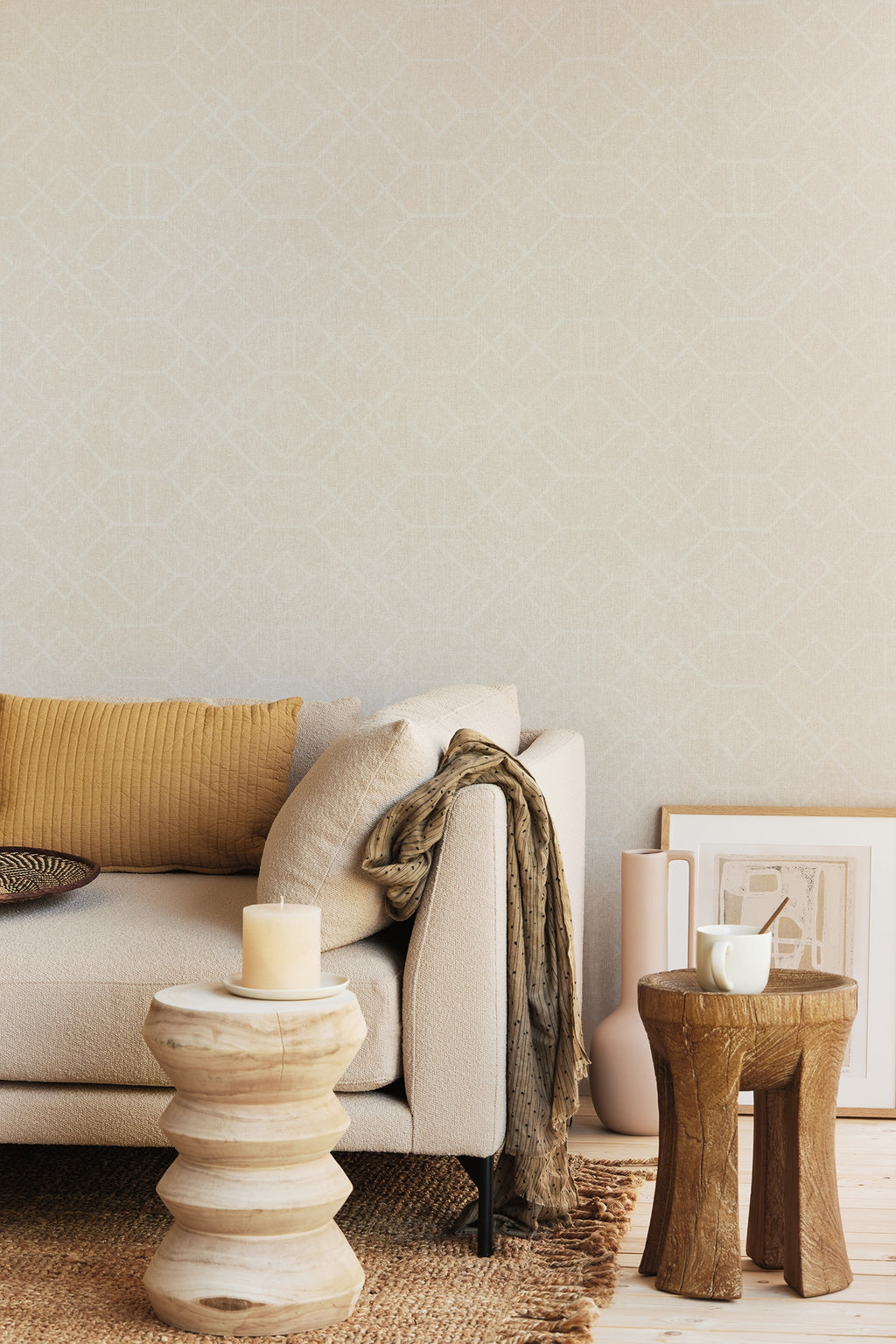 Eijffinger behang Embrace 324011 in interieur