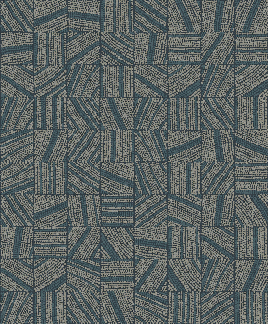 Eijffinger behang Embrace 324033 mosaic blauw