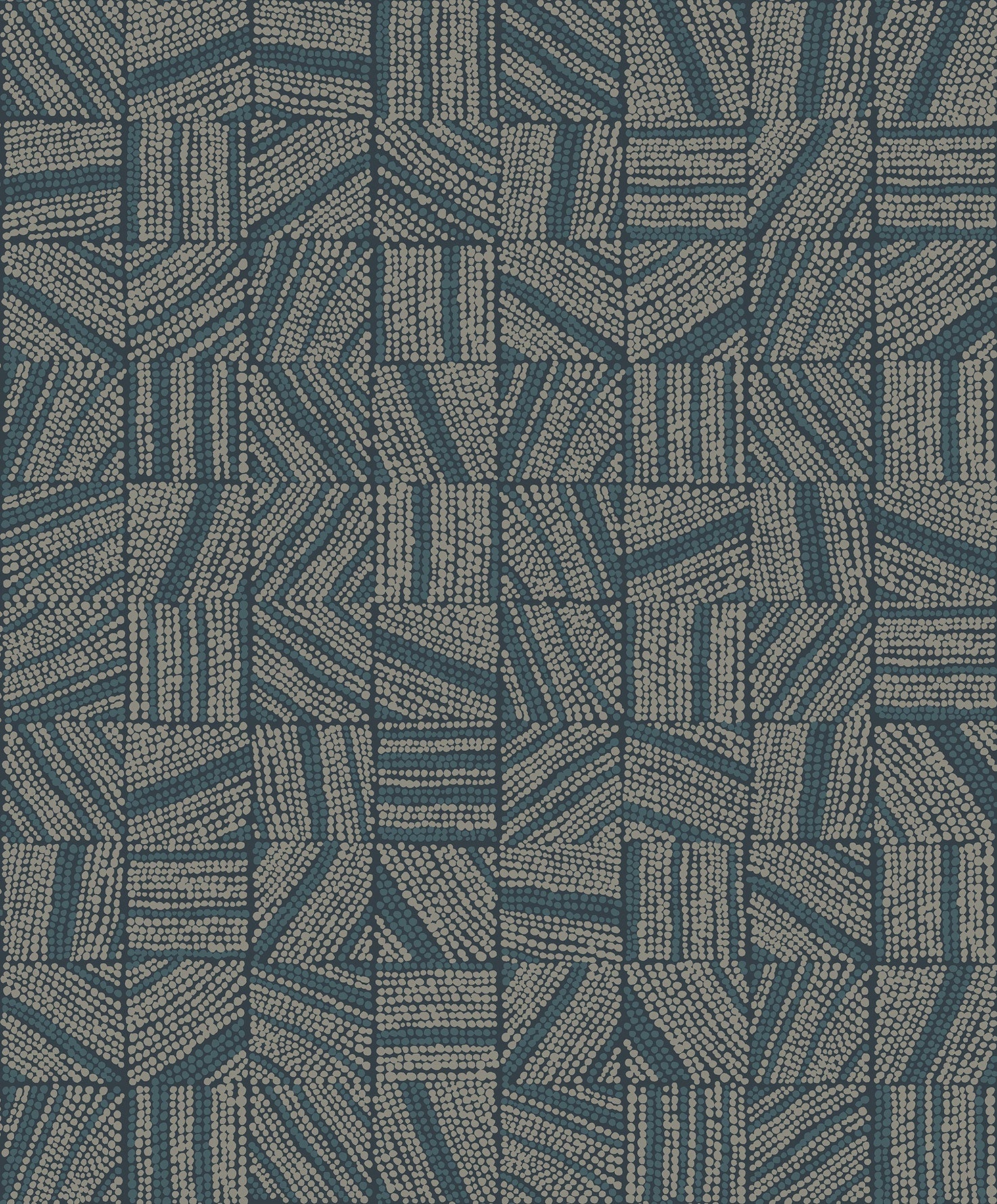 Eijffinger behang Embrace 324033 mosaic blauw