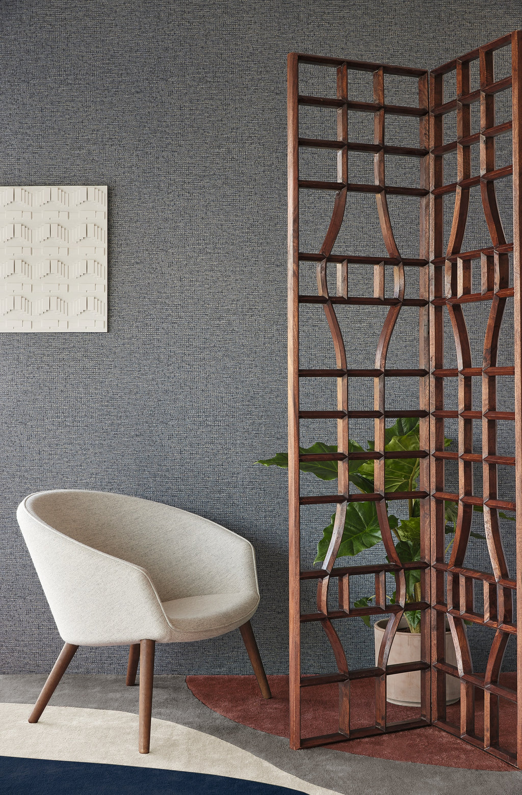 Eijffinger behang Unify 333307 in interieur