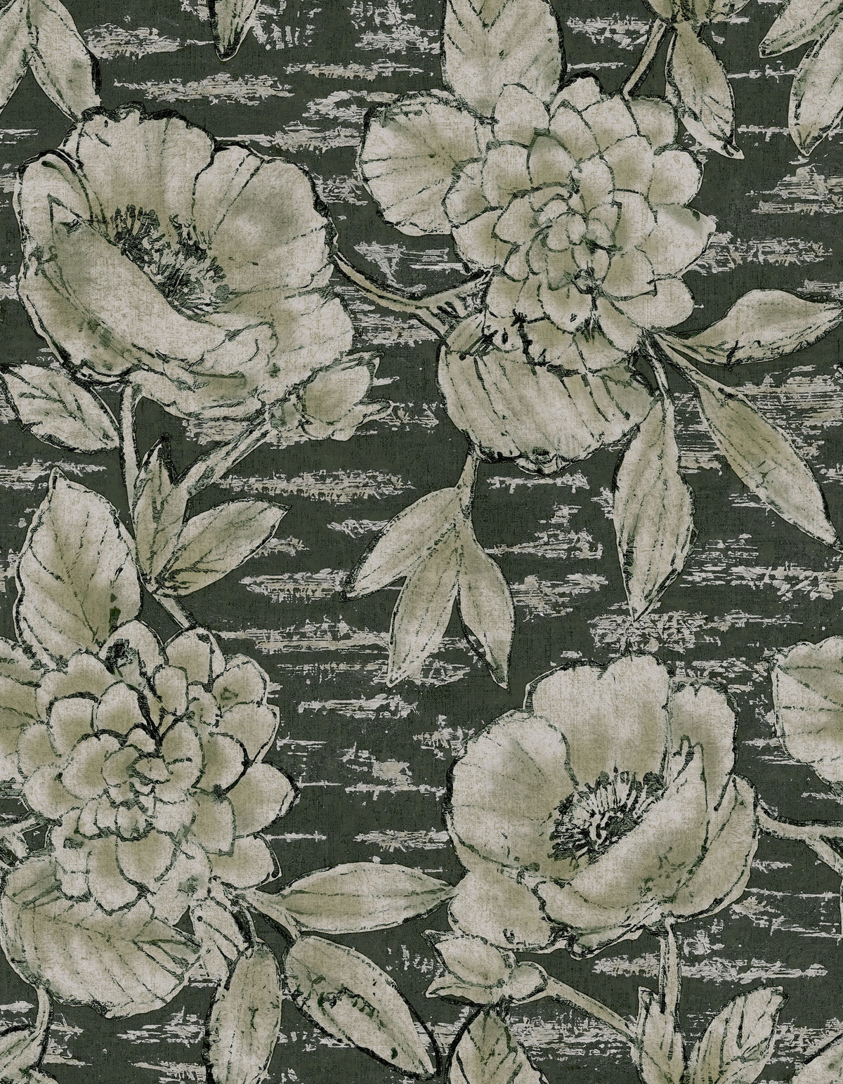 Eijffinger behang Emerald 333413 dark green (staal)