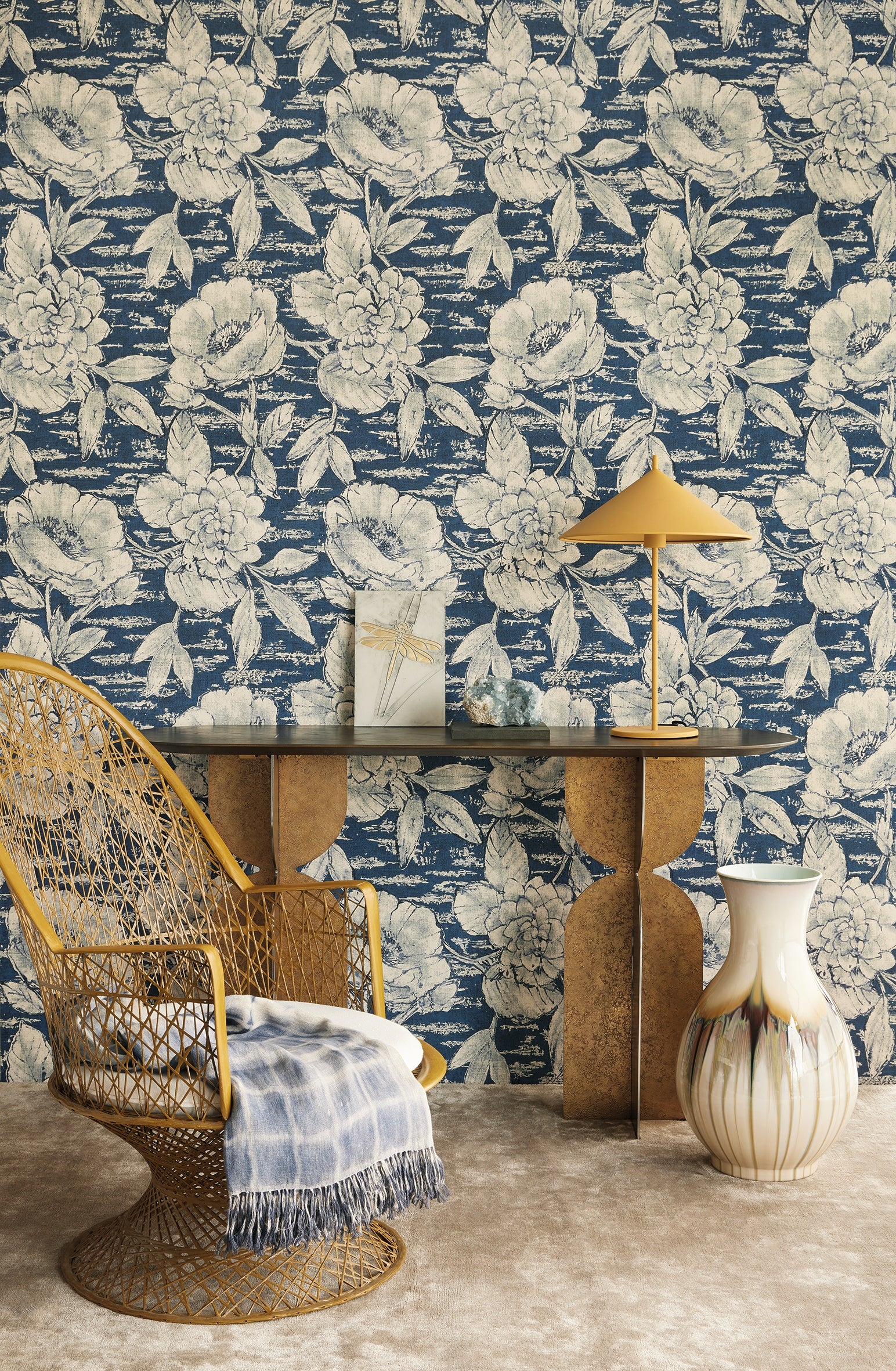 Eijffinger behang Emerald 333414 in interieur