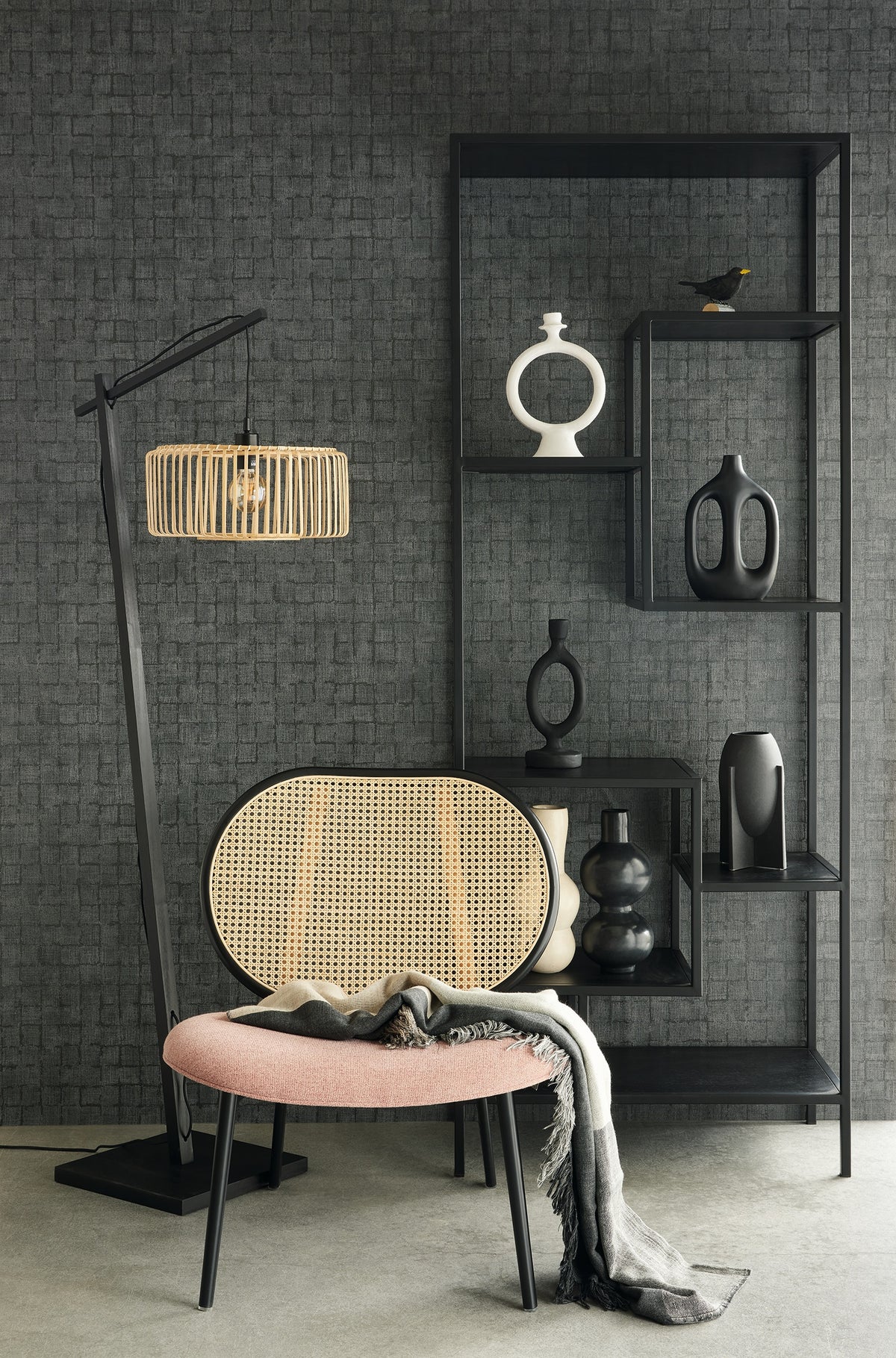 Eijffinger behang Emerald 333456 in interieur