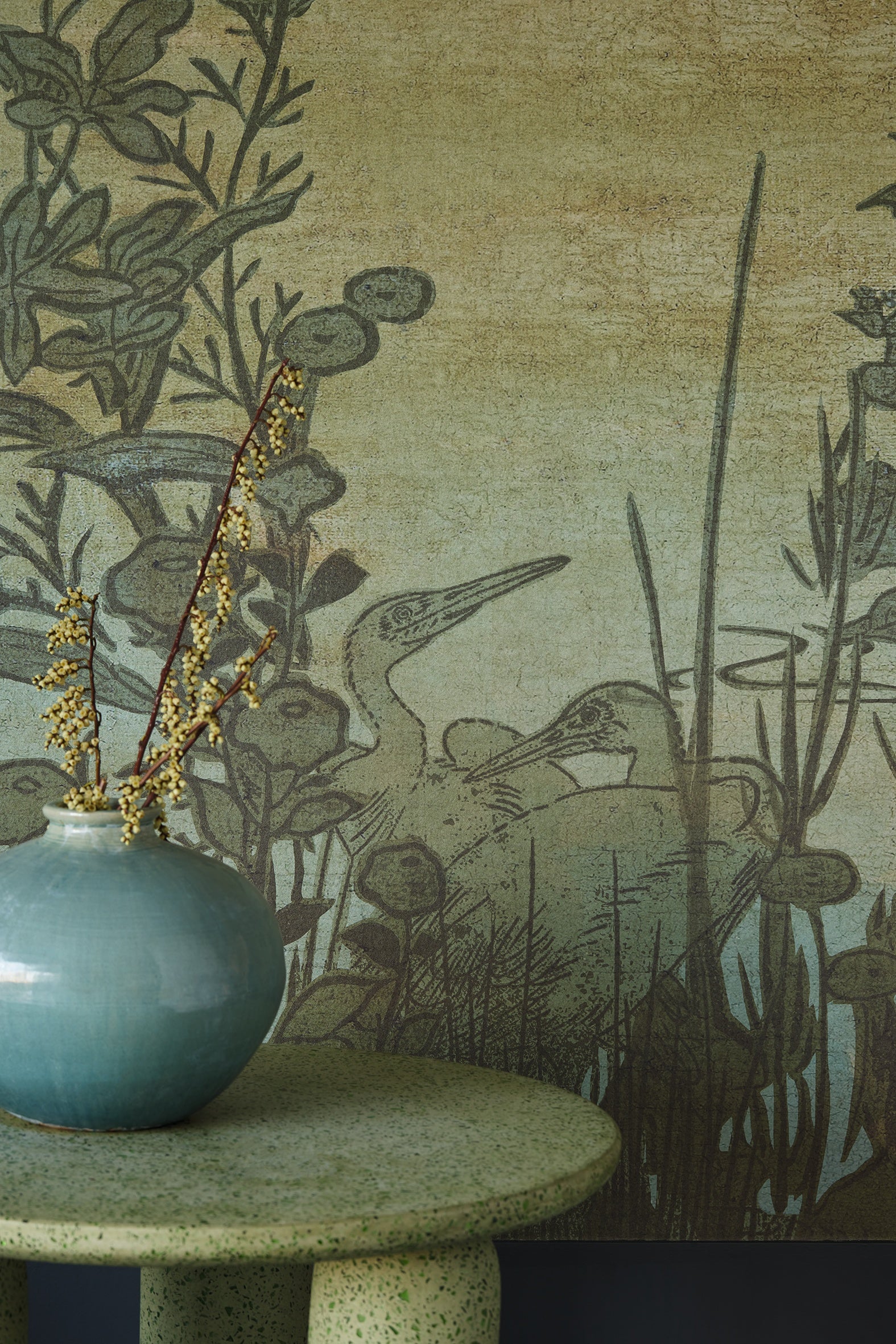 Eijffinger behang Emerald 333471 in interieur