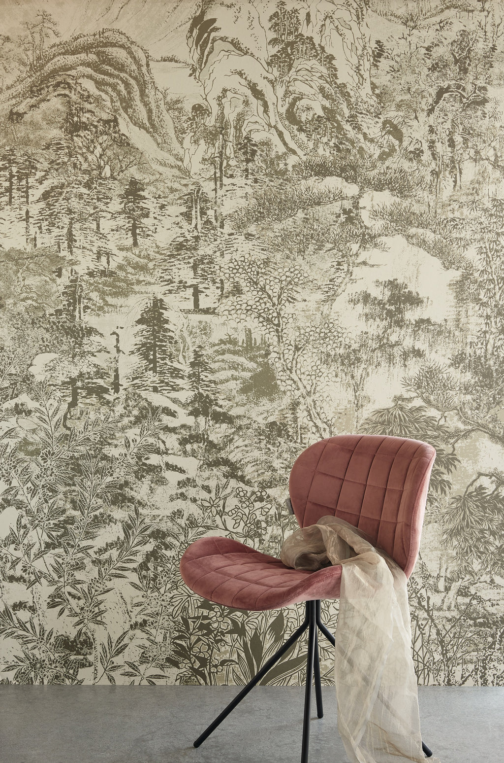 Eijffinger behang Emerald 333474 in interieur