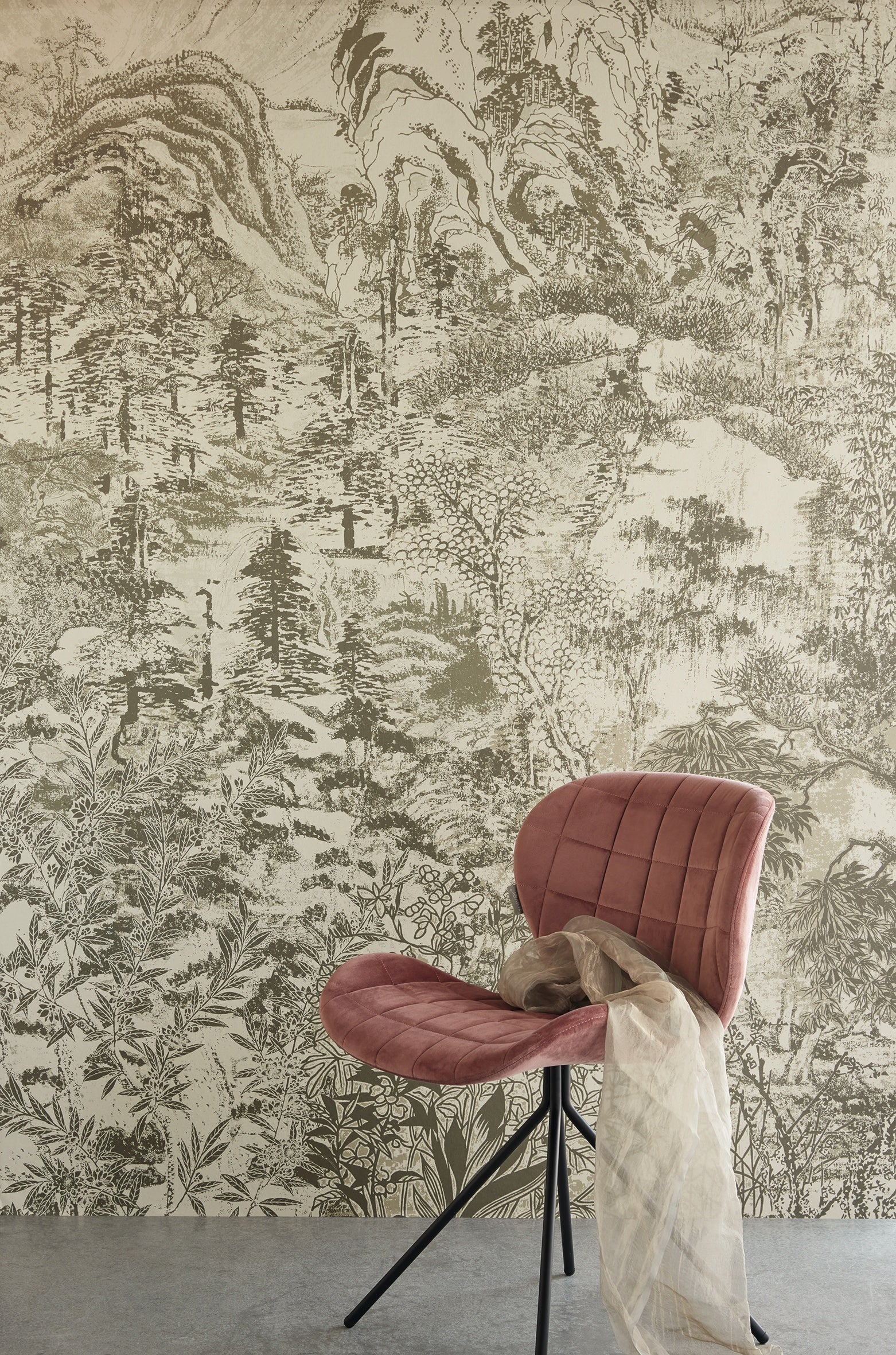 Eijffinger behang Emerald 333474 in interieur