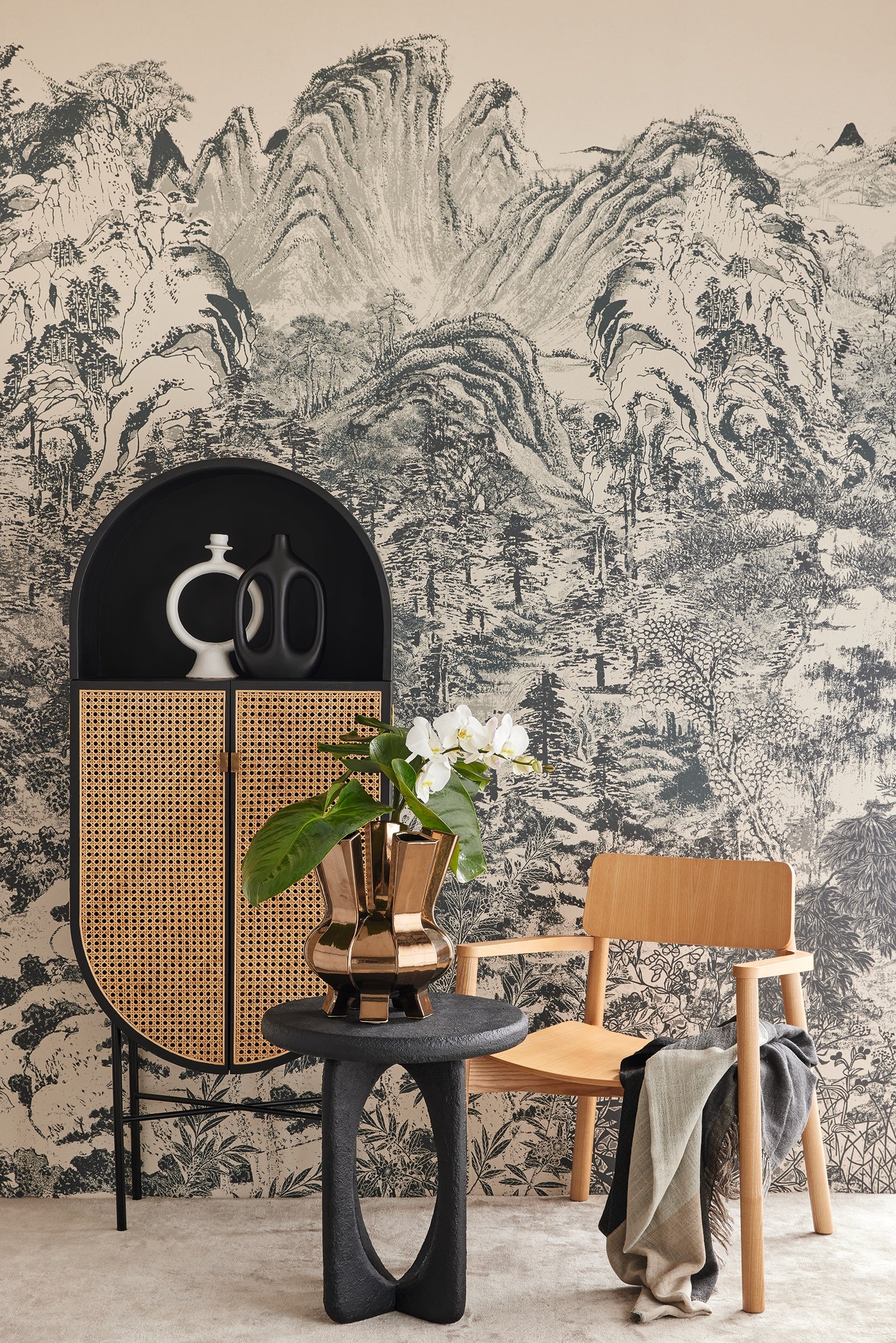 Eijffinger behang Emerald 333475 in interieur
