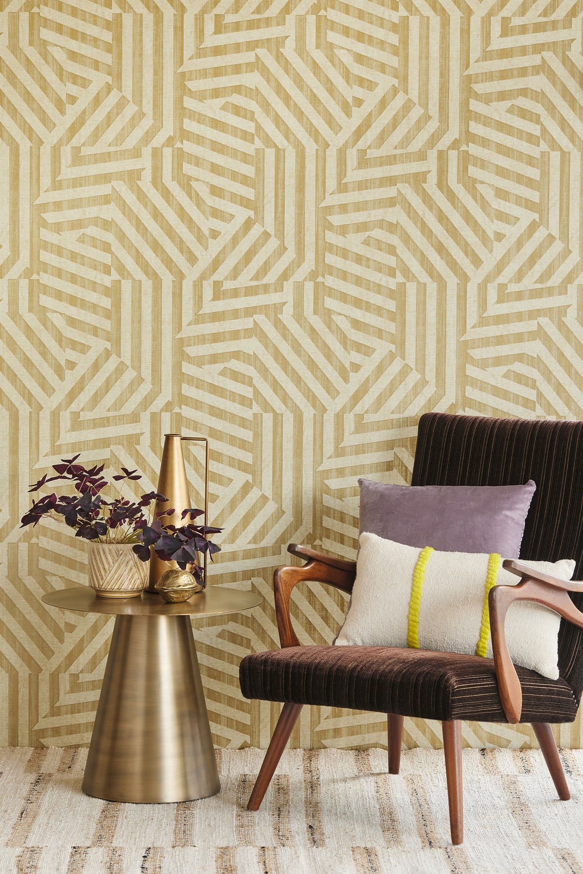 Eijffinger behang Revive 333630 in interieur