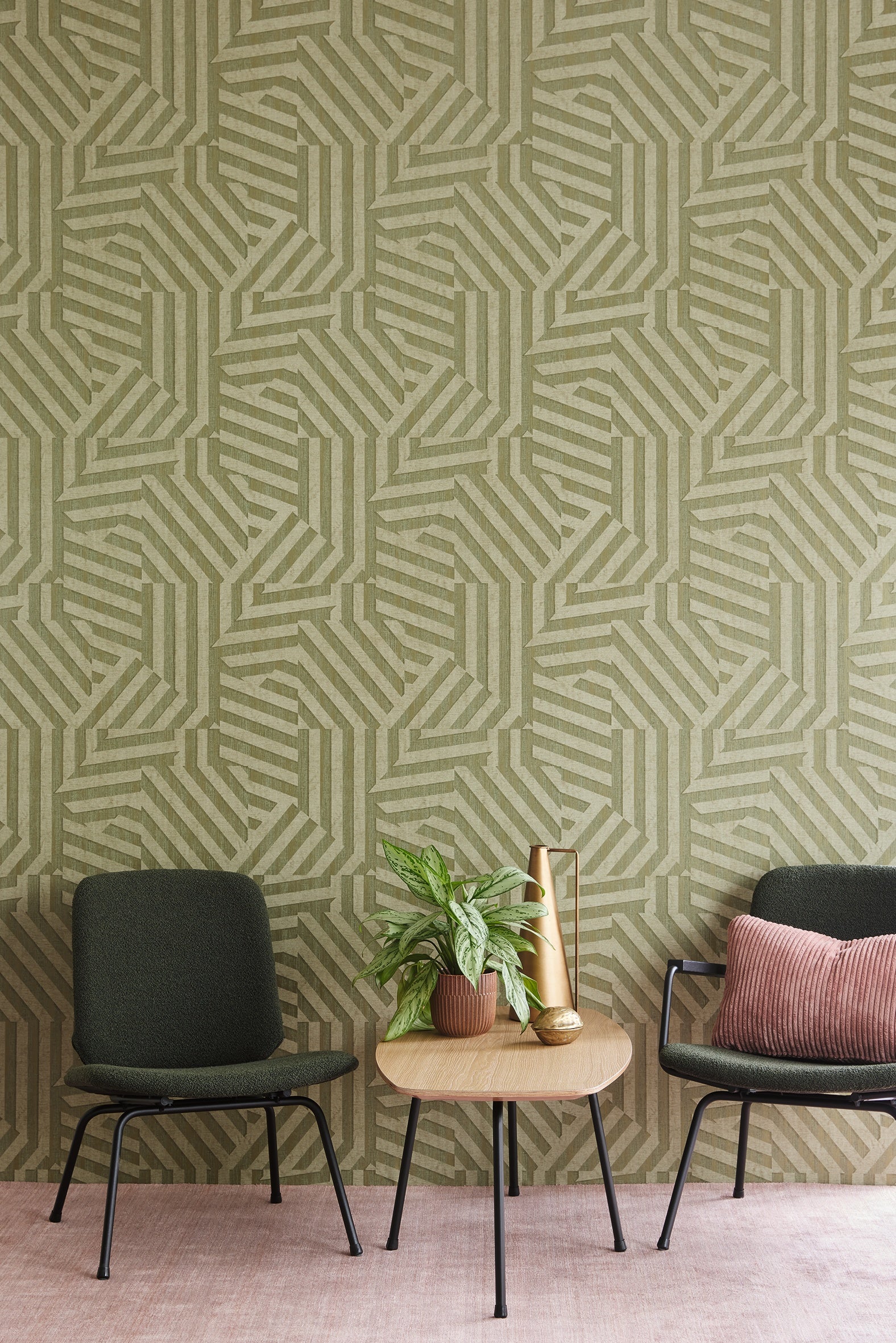Eijffinger behang Revive 333632 in interieur