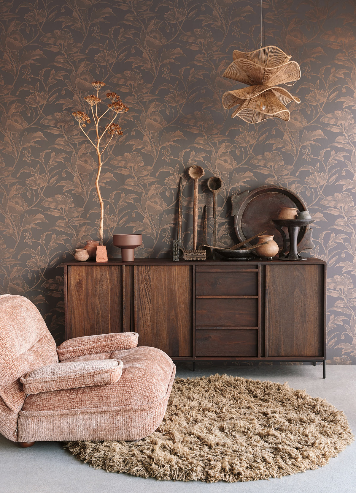 Eijffinger behang Gilded 340135 in interieur