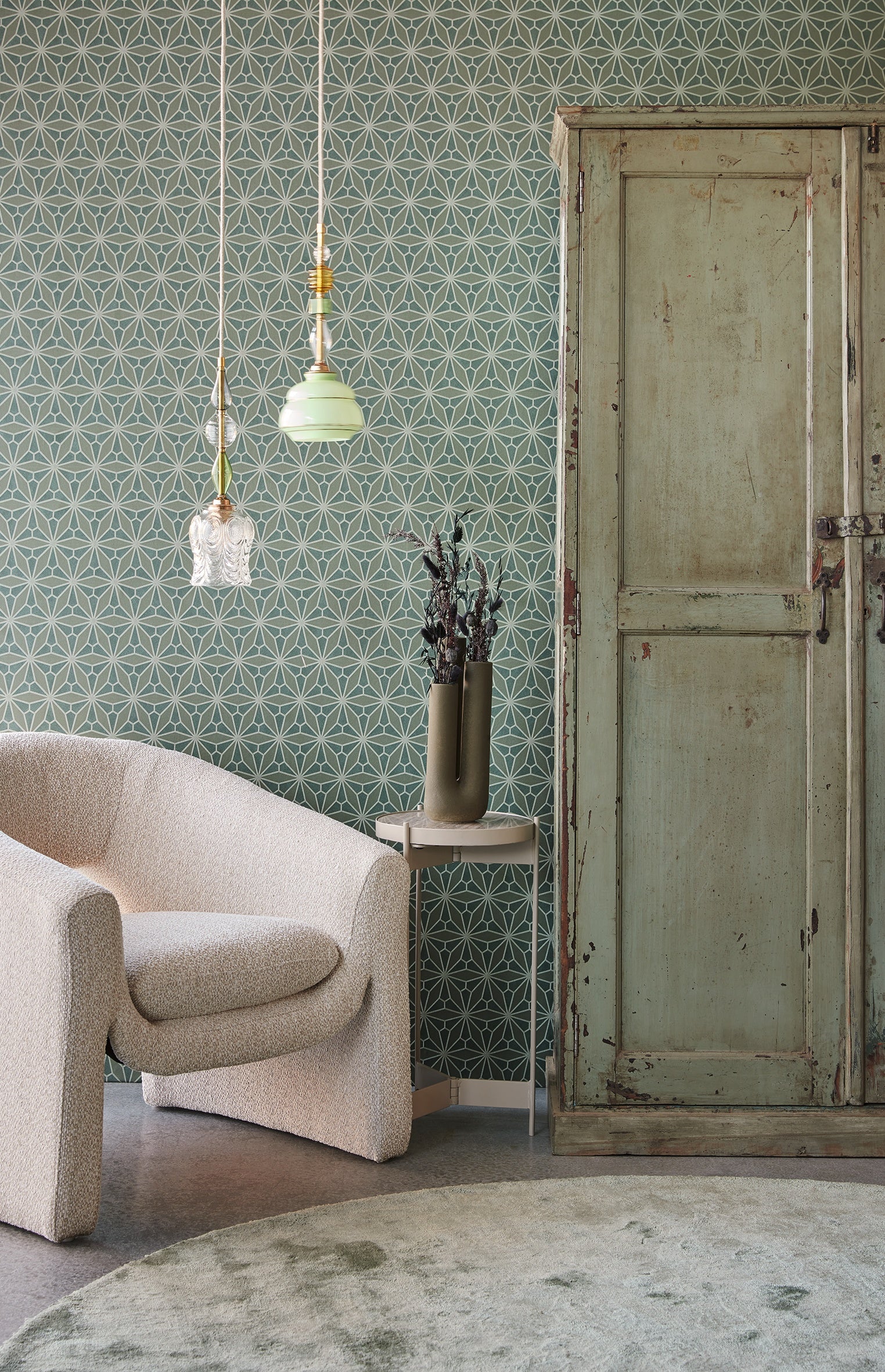 Eijffinger behang Gilded 340145 in interieur