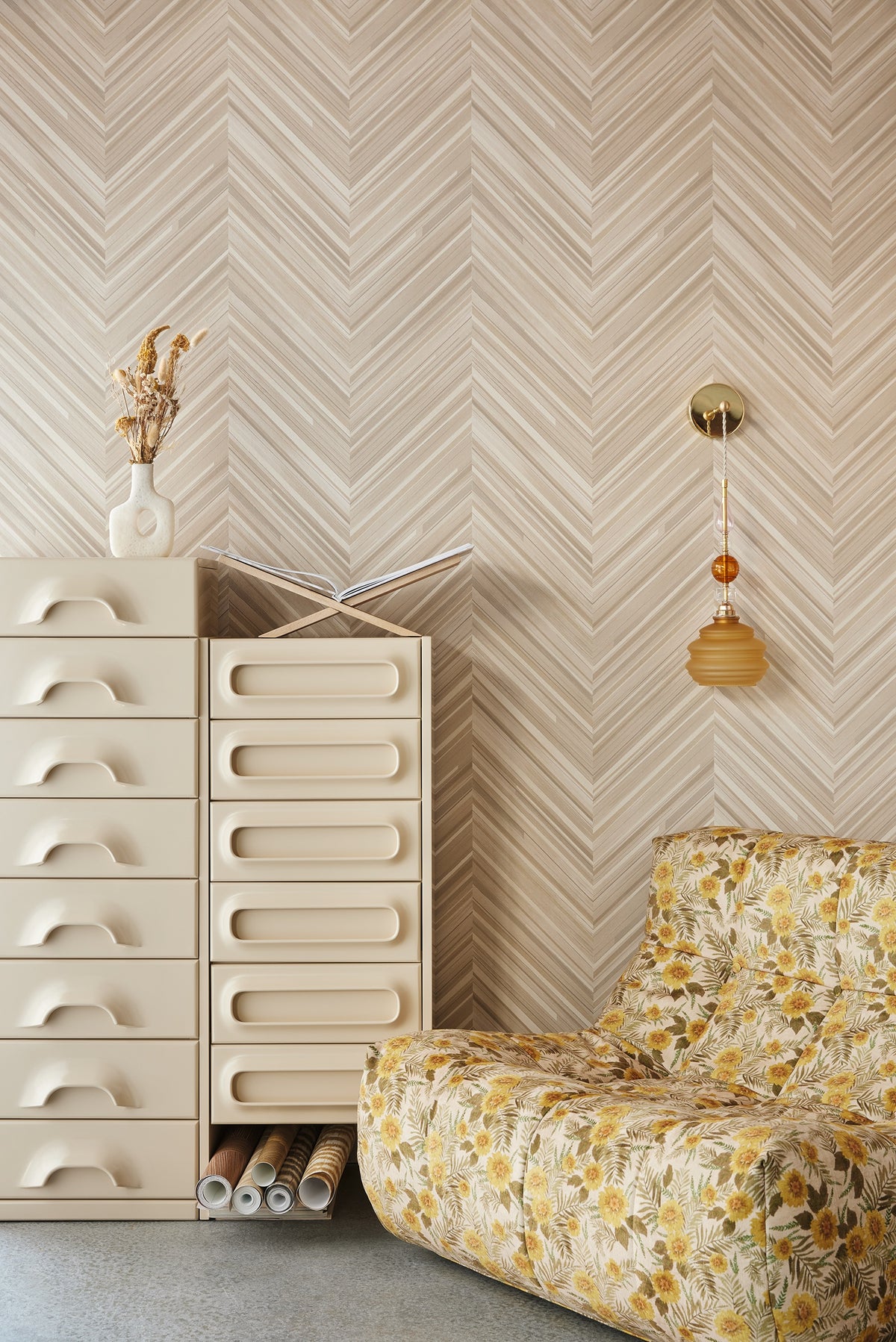 Eijffinger behang Gilded 340160 in interieur