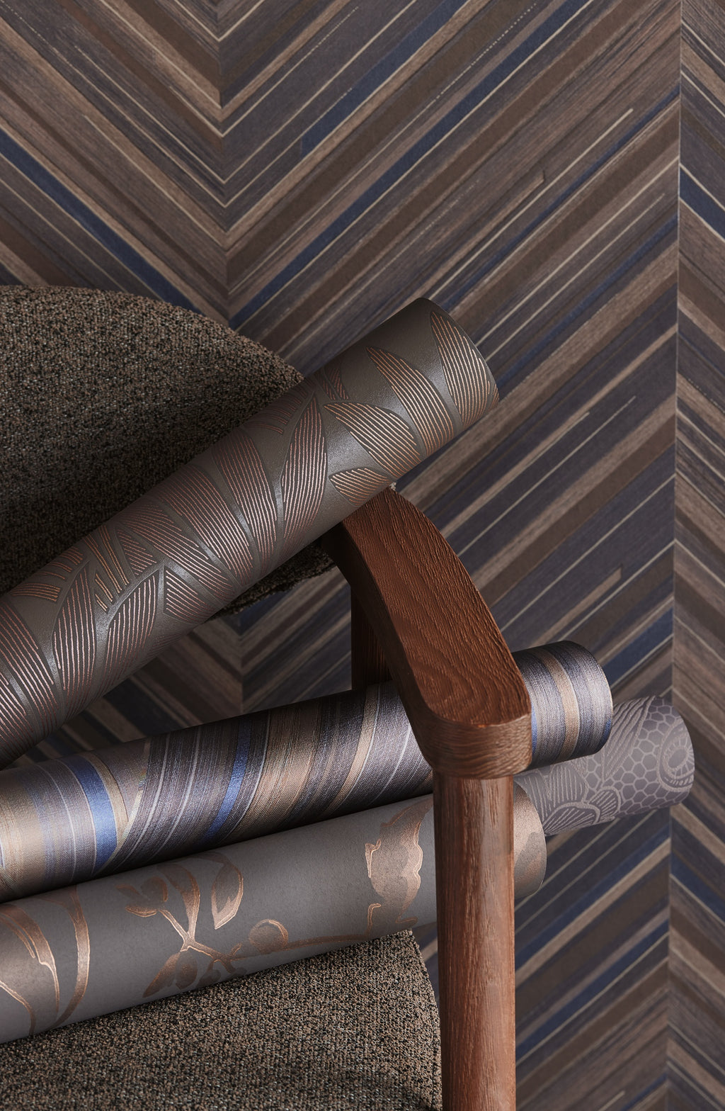 Eijffinger behang Gilded 340164 in interieur