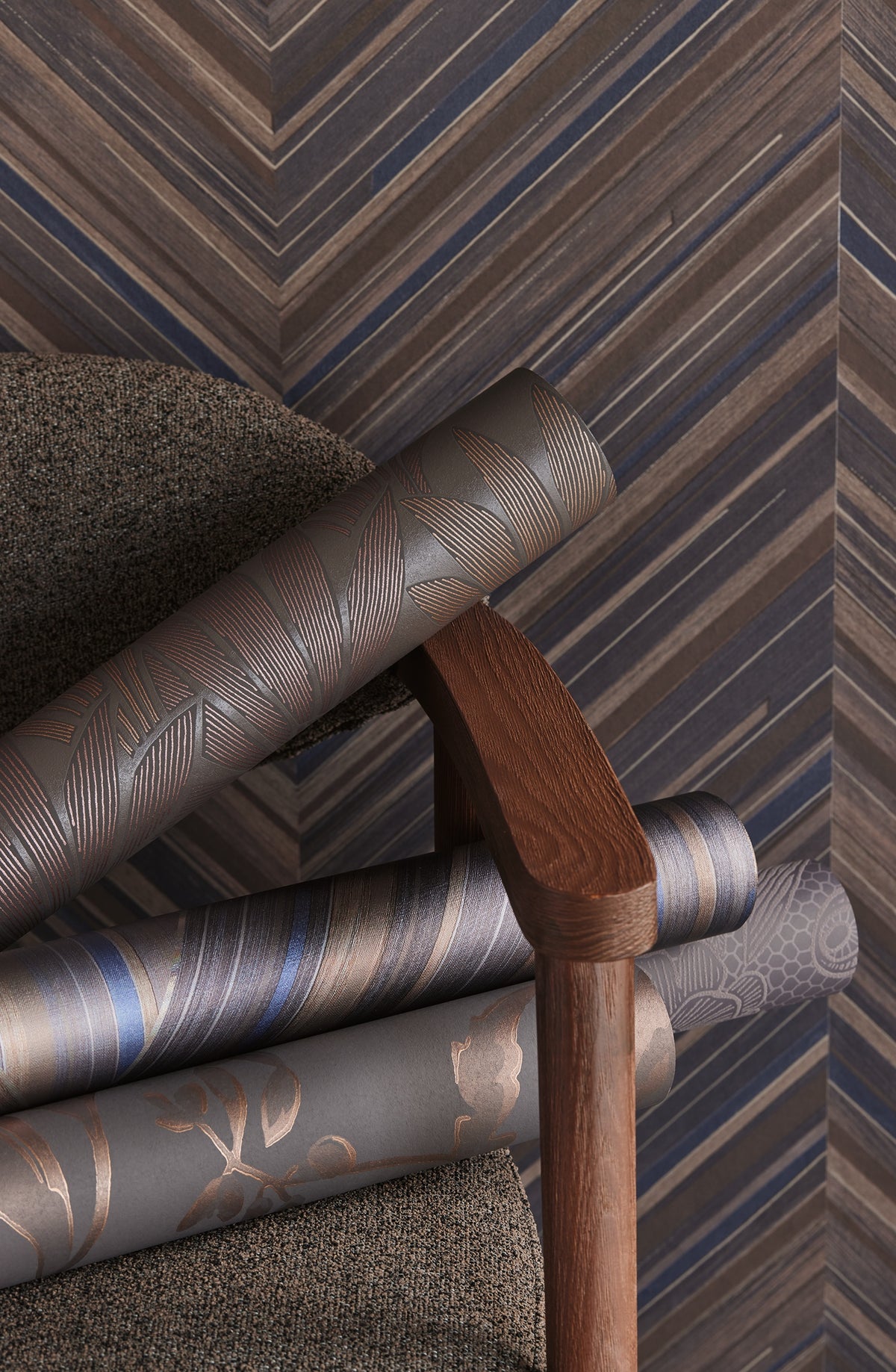 Eijffinger behang Gilded 340164 in interieur