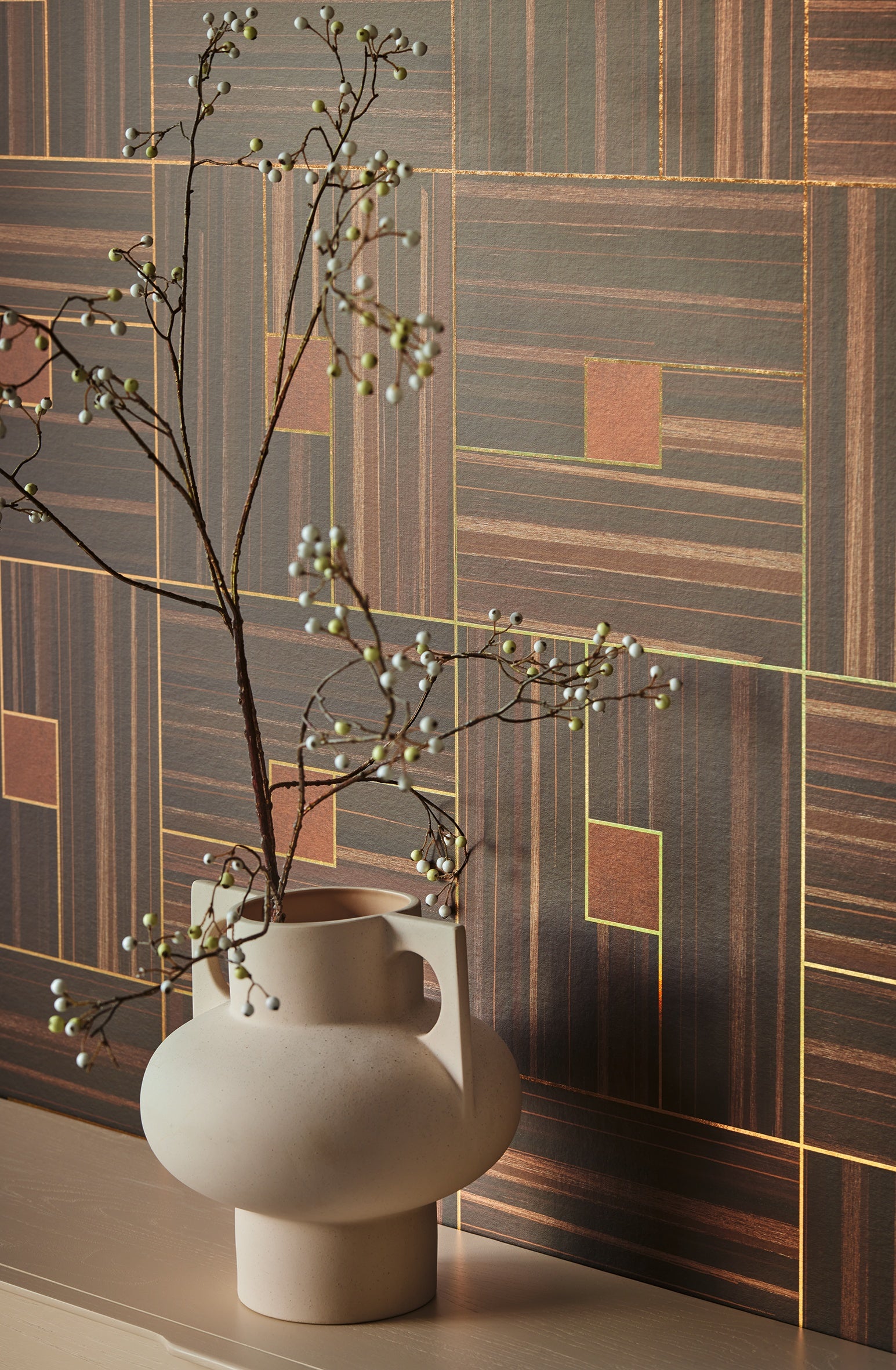 Eijffinger behang Gilded 340183 in interieur