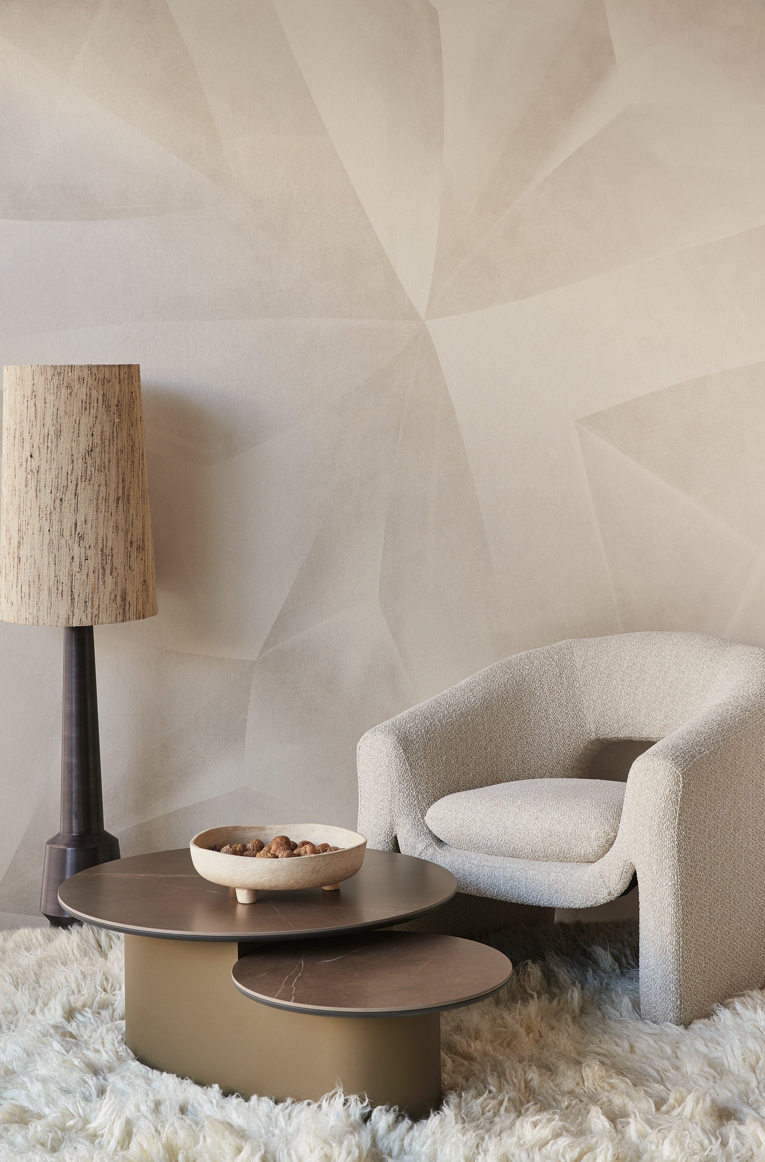 Eijffinger behang Gilded 340184 or in interieur
