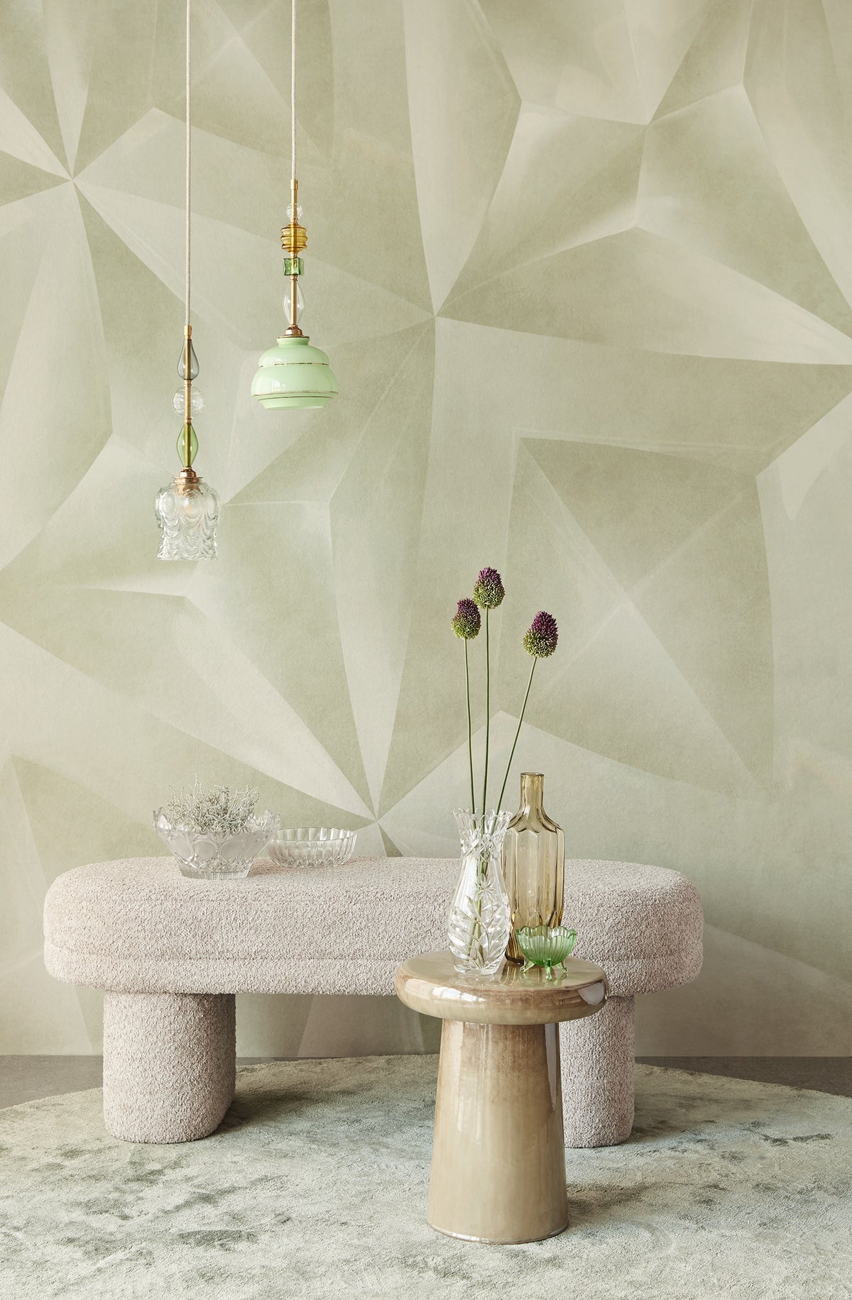 Eijffinger behang Gilded 340185 or in interieur