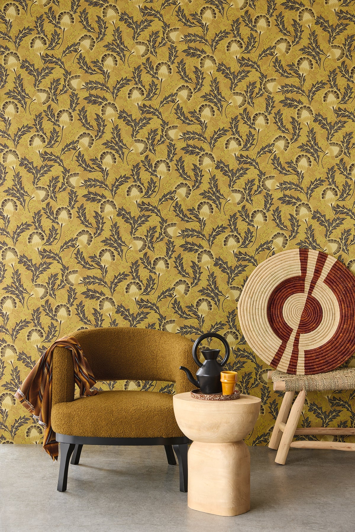 Eijffinger behang Solange 340212 in interieur