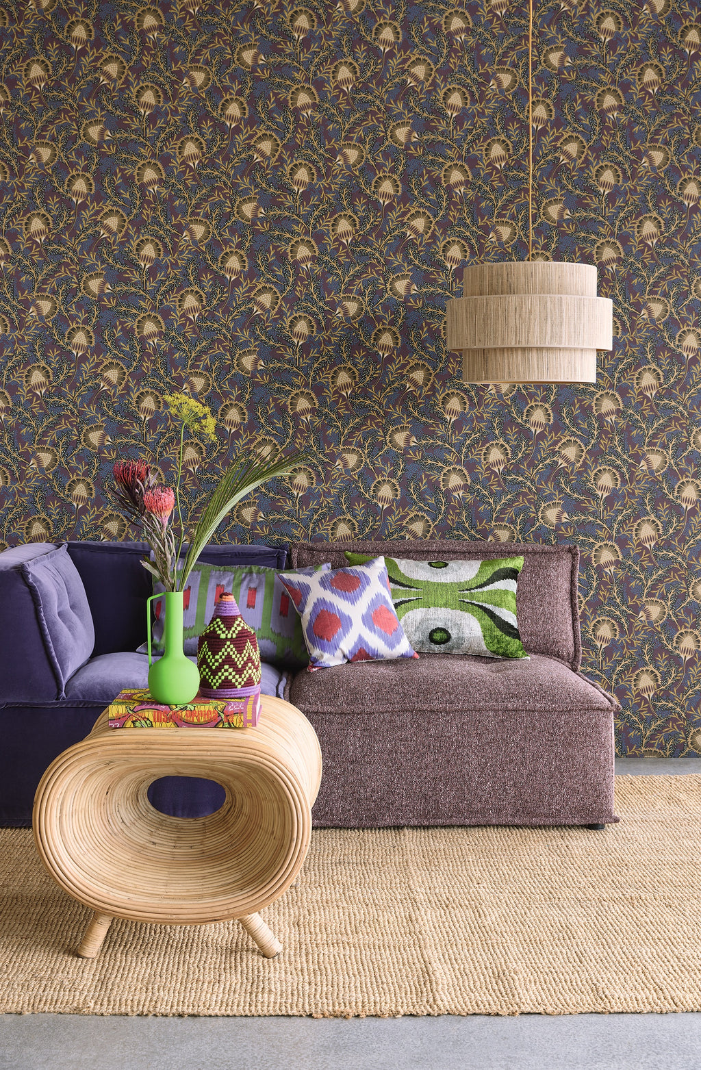 Eijffinger behang Solange 340214 in interieur