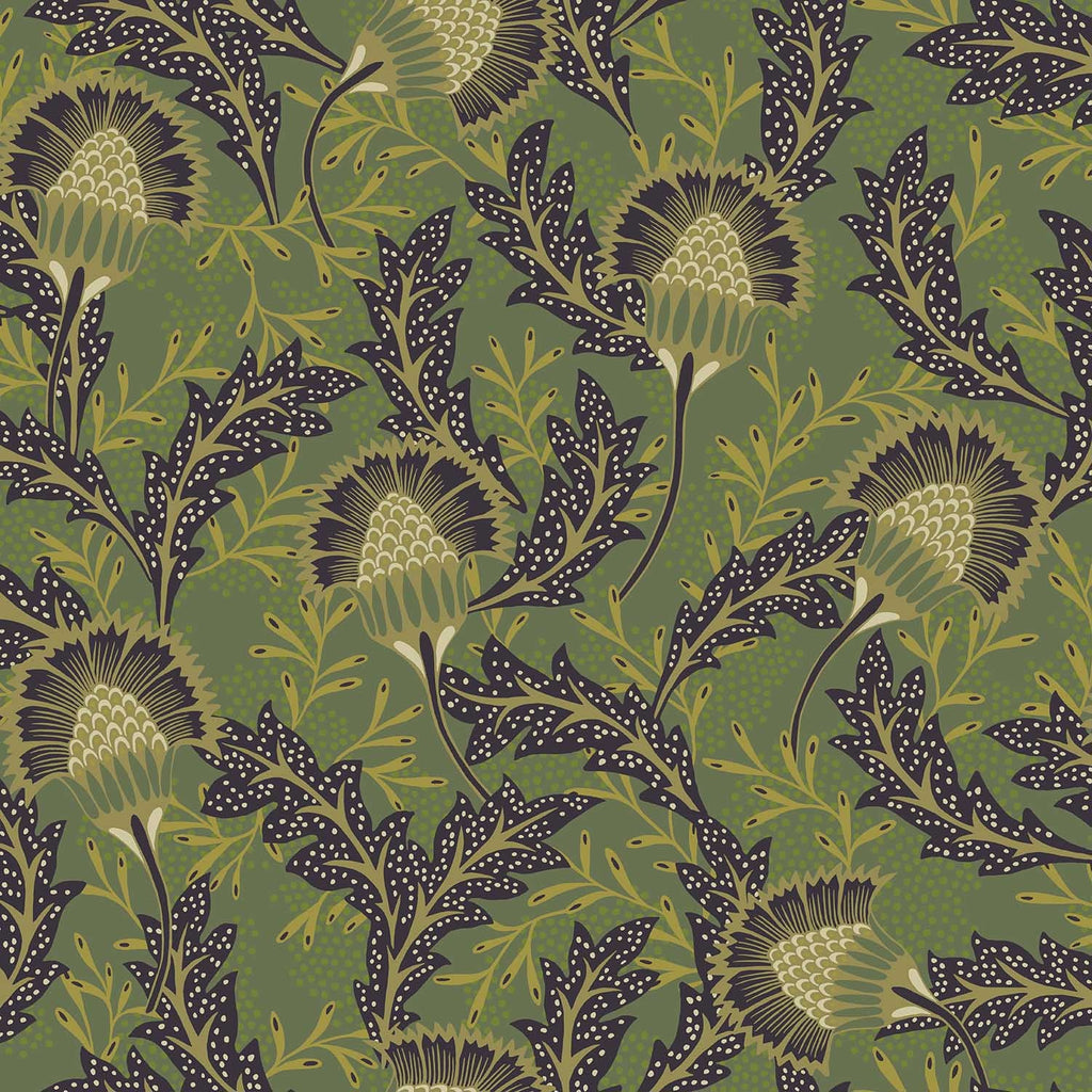Eijffinger behang Solange 340216 olive green