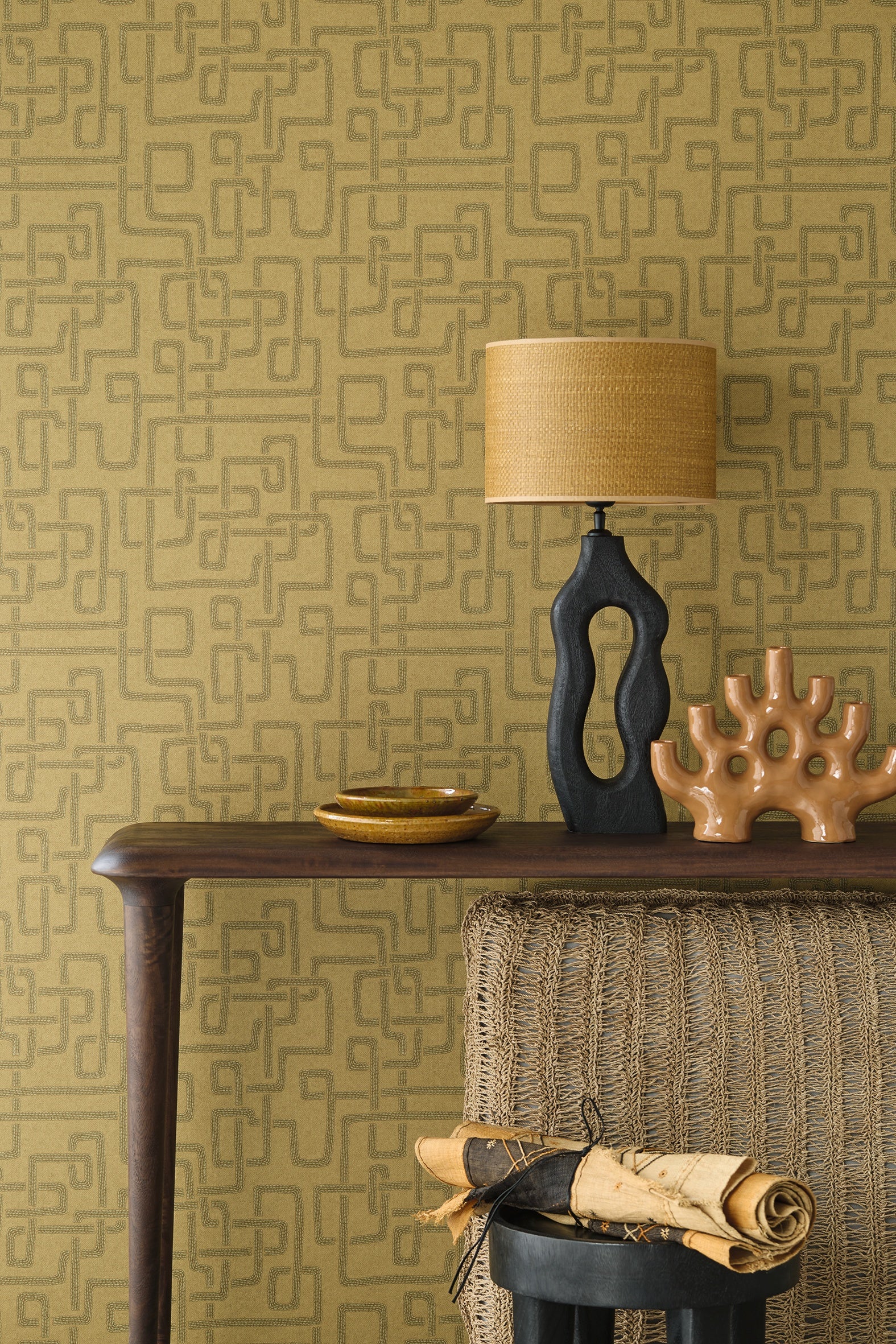 Eijffinger behang Solange 340234 in interieur