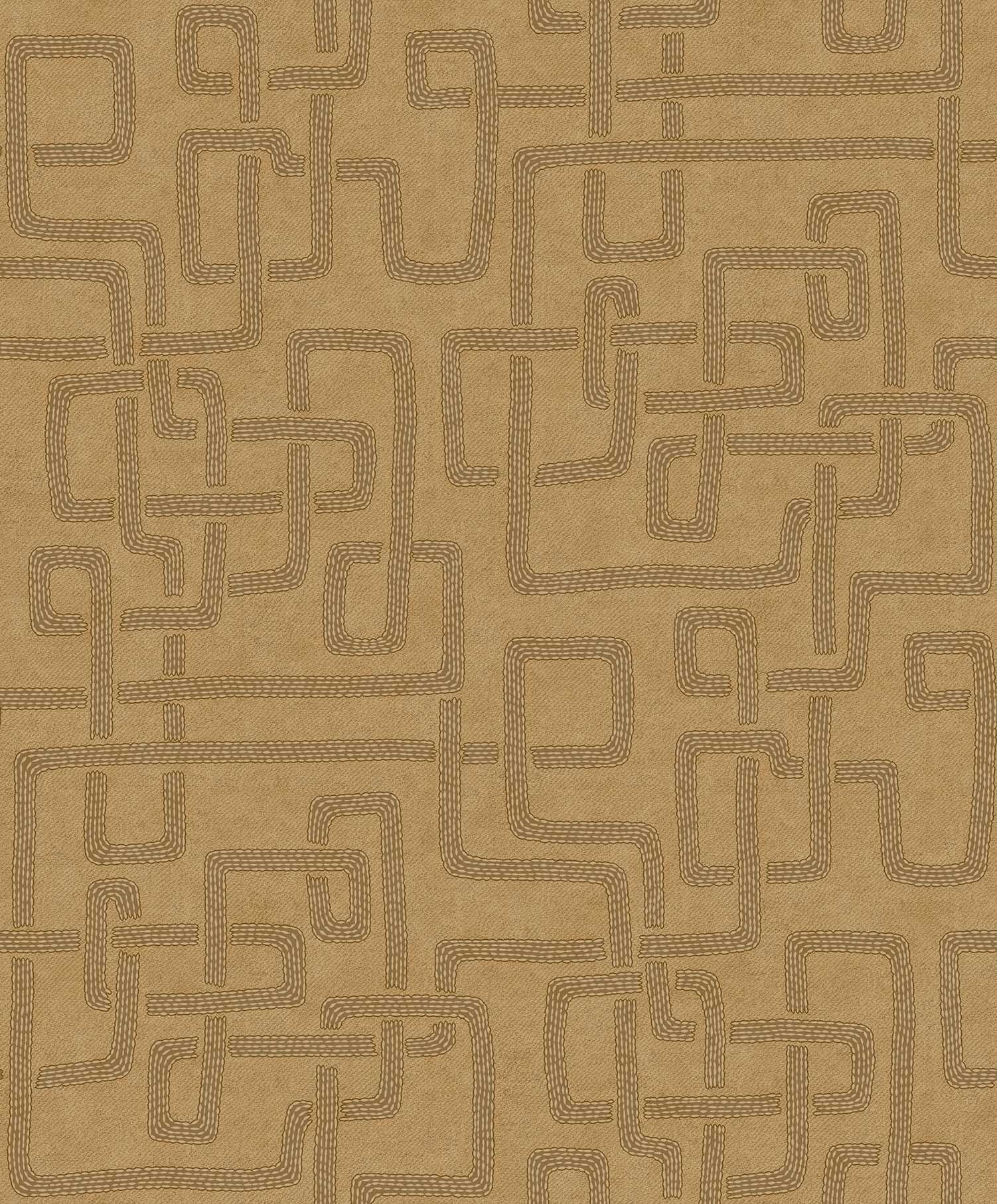 Eijffinger behang Solange 340235 stone orange