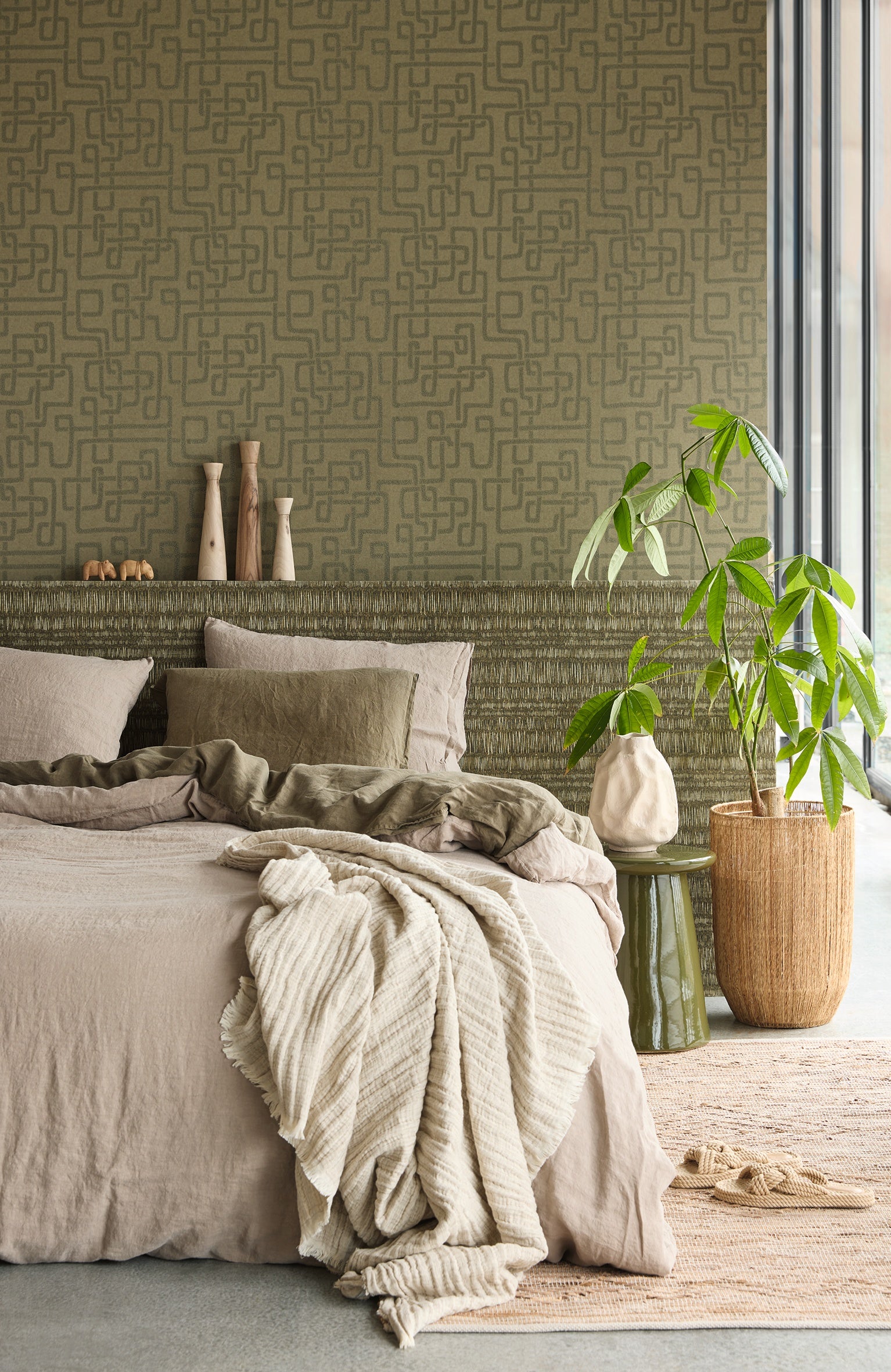 Eijffinger behang Solange 340262 in interieur