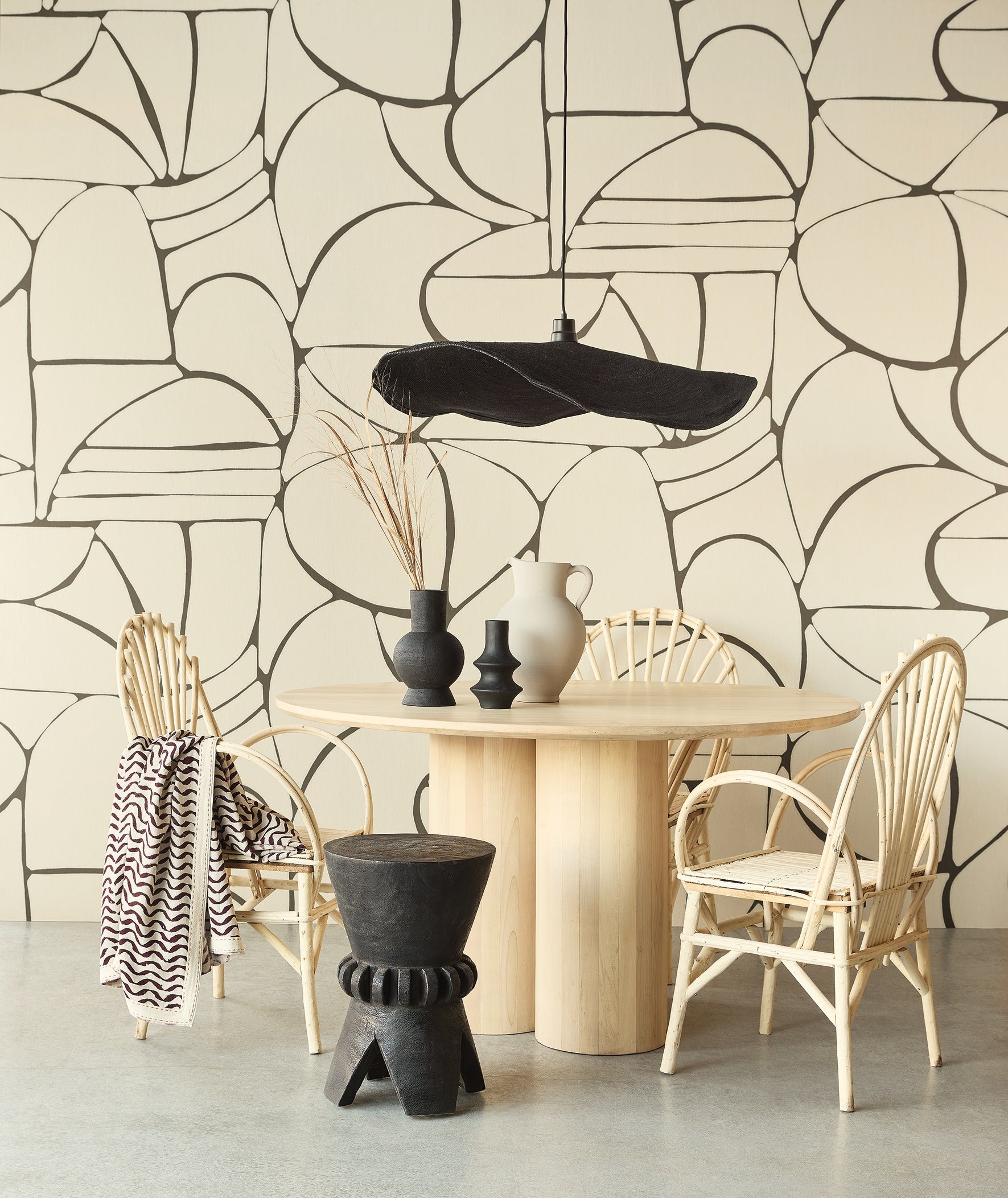 Eijffinger behang Solange 340280 in interieur