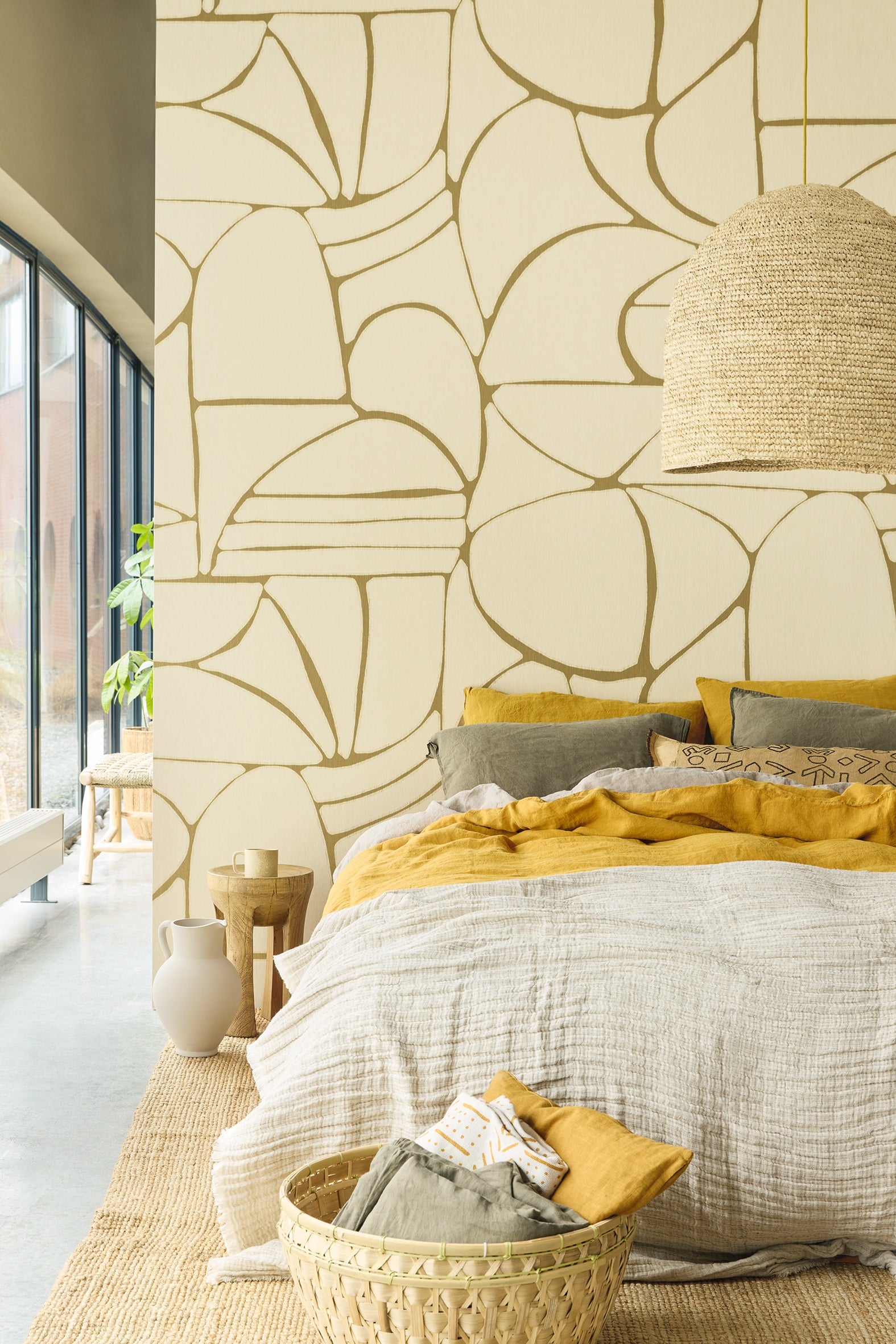 Eijffinger behang Solange 340281 in interieur
