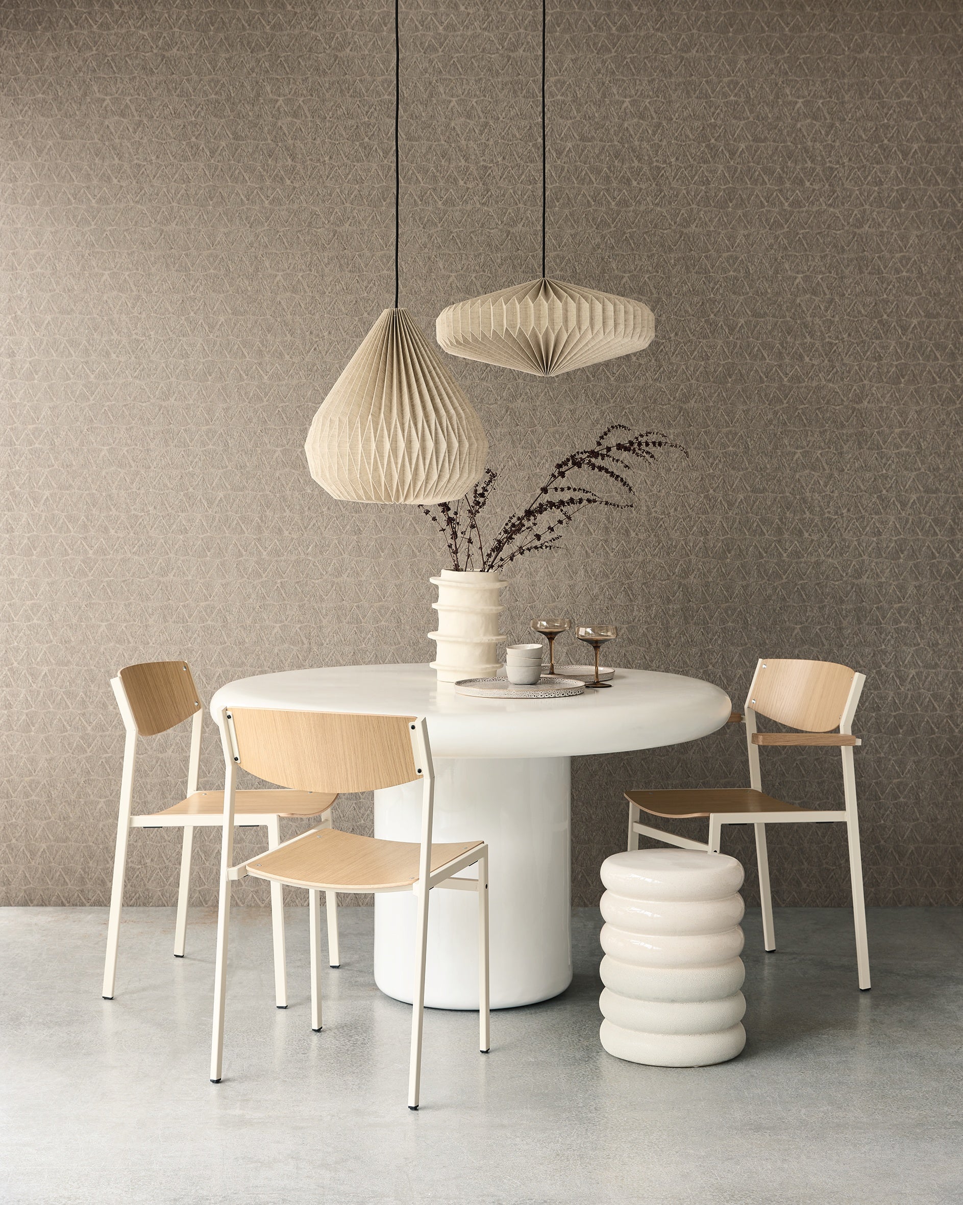 Eijffinger behang Sensory 340347 in interieur