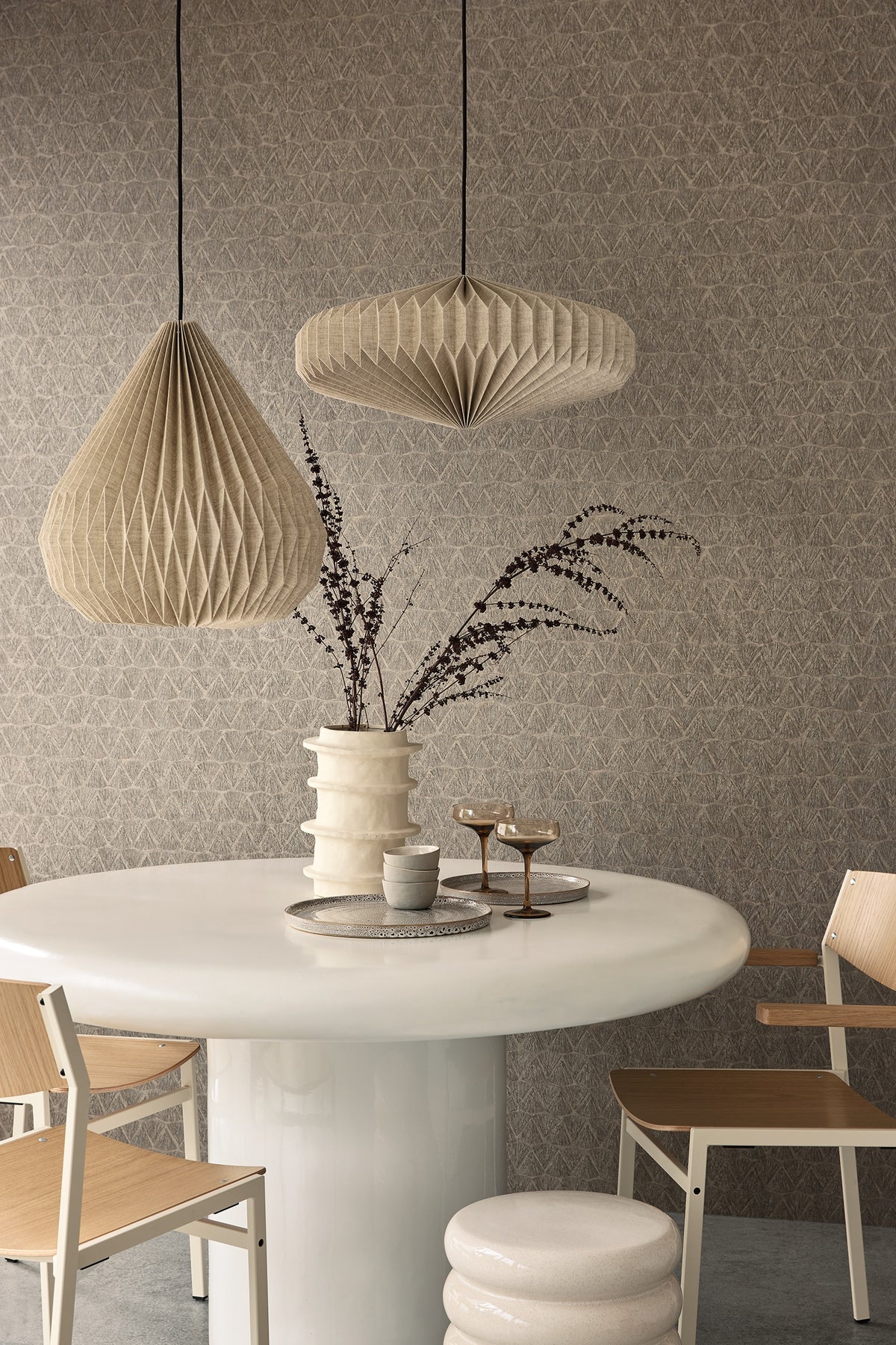Eijffinger behang Sensory 340347 in interieur