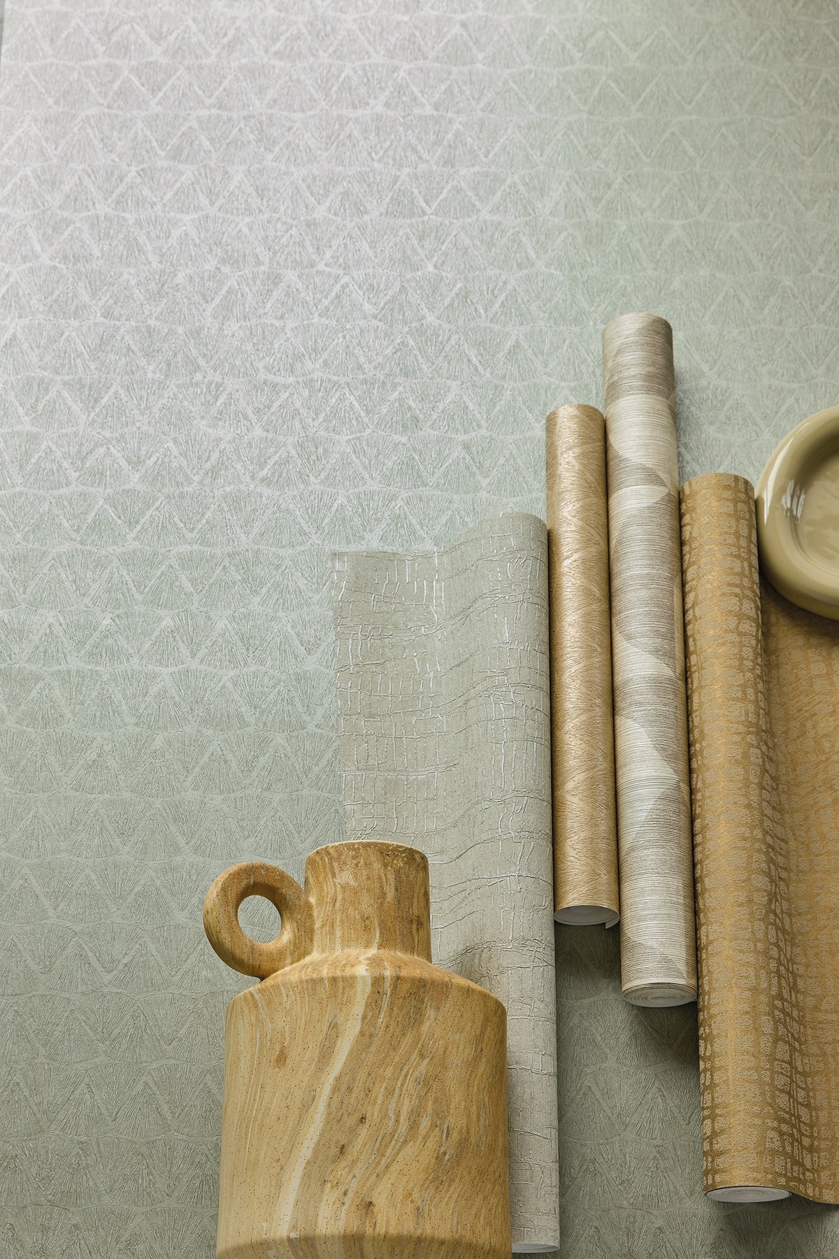 Eijffinger behang Sensory 340348 from l to r in interieur