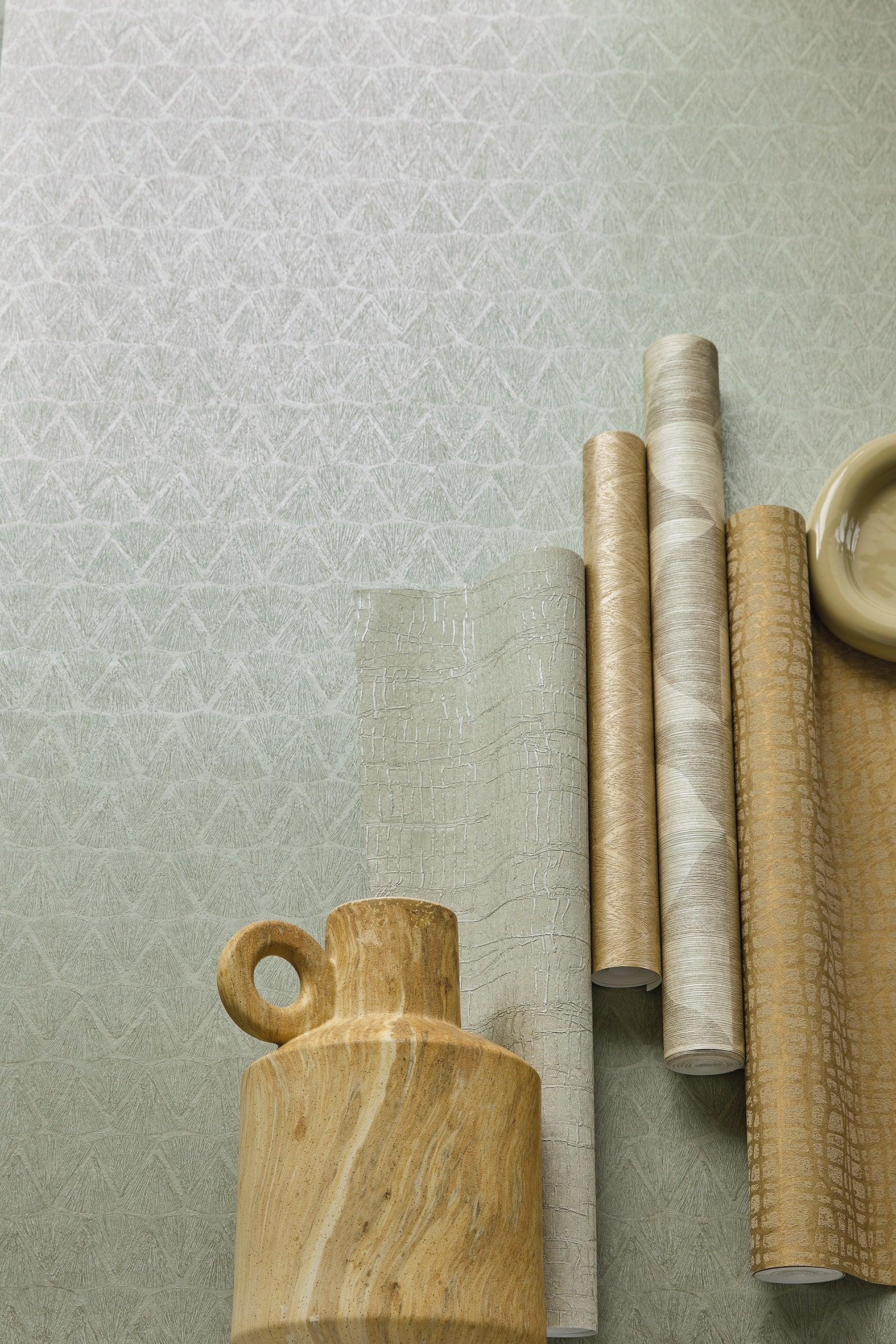 Eijffinger behang Sensory 340348 from l to r in interieur