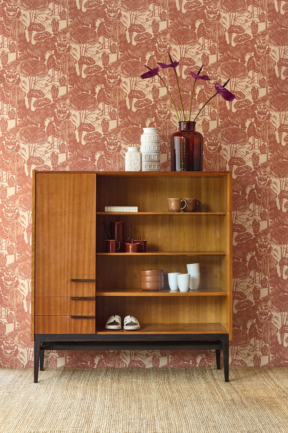 Eijffinger behang Groovy 340543 in interieur