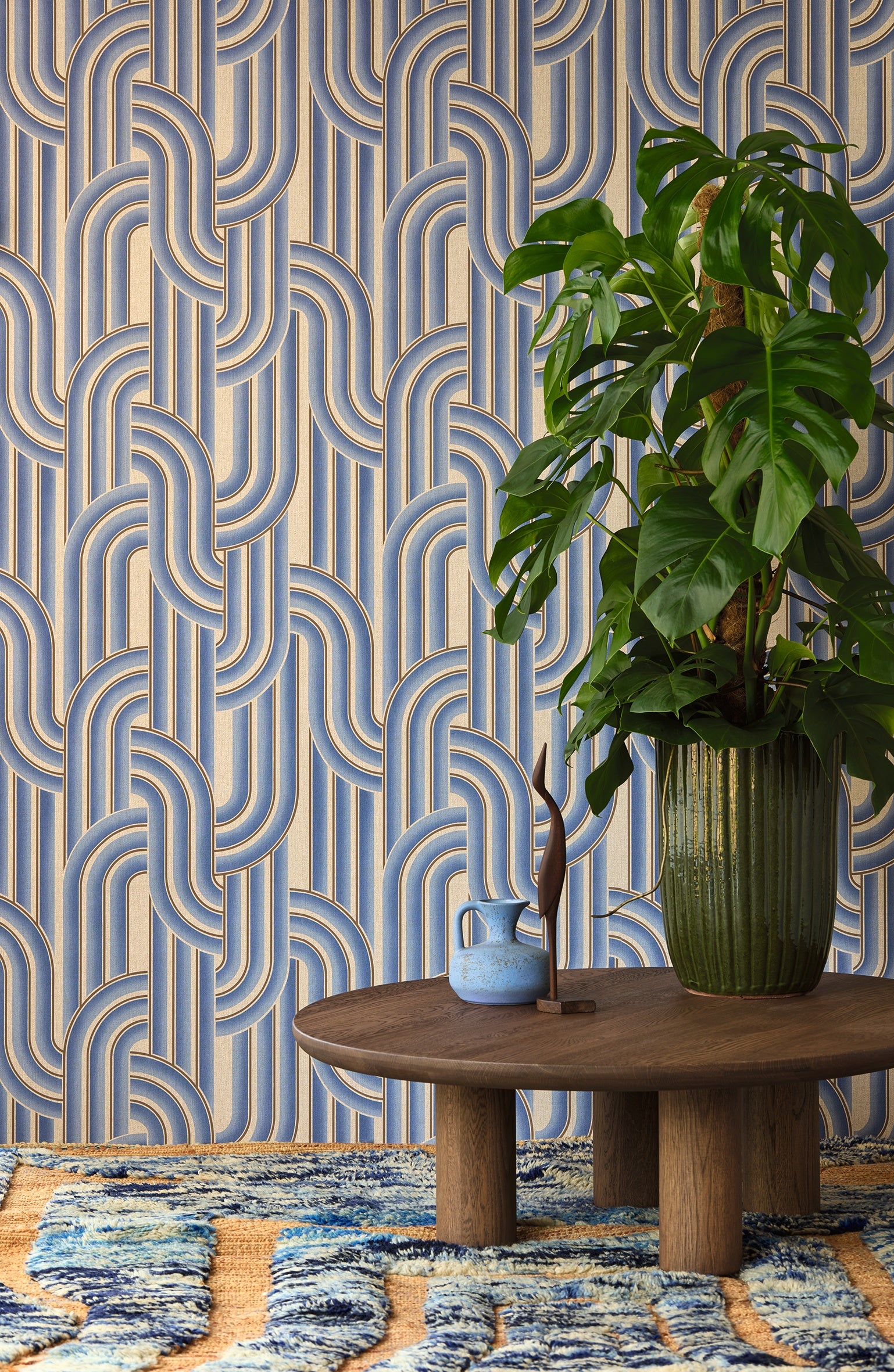 Eijffinger behang Groovy 340565 in interieur